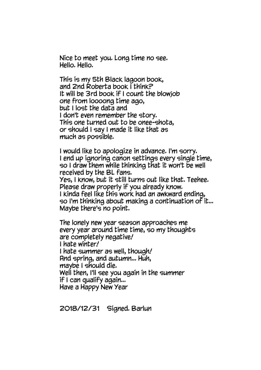 (C95) [O.S (Barlun)] Maid no Tsutome (Black Lagoon) [Portuguese-BR] - Page 25