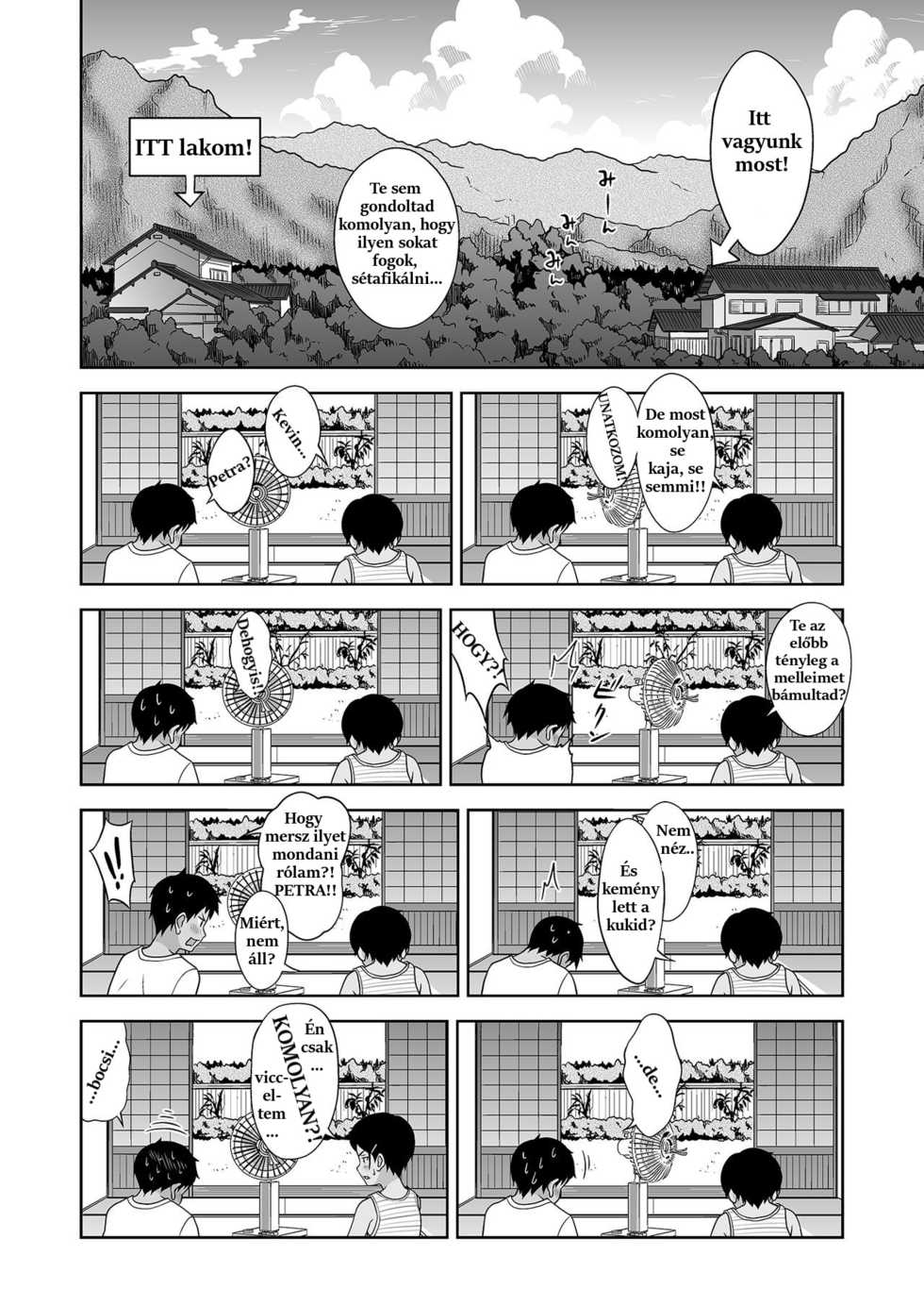 (C90) [antyuumosaku (malcorond)] Toaru Natsu no Shoujo no Ehon [Hungarian] [Hunnai Hentai] - Page 5
