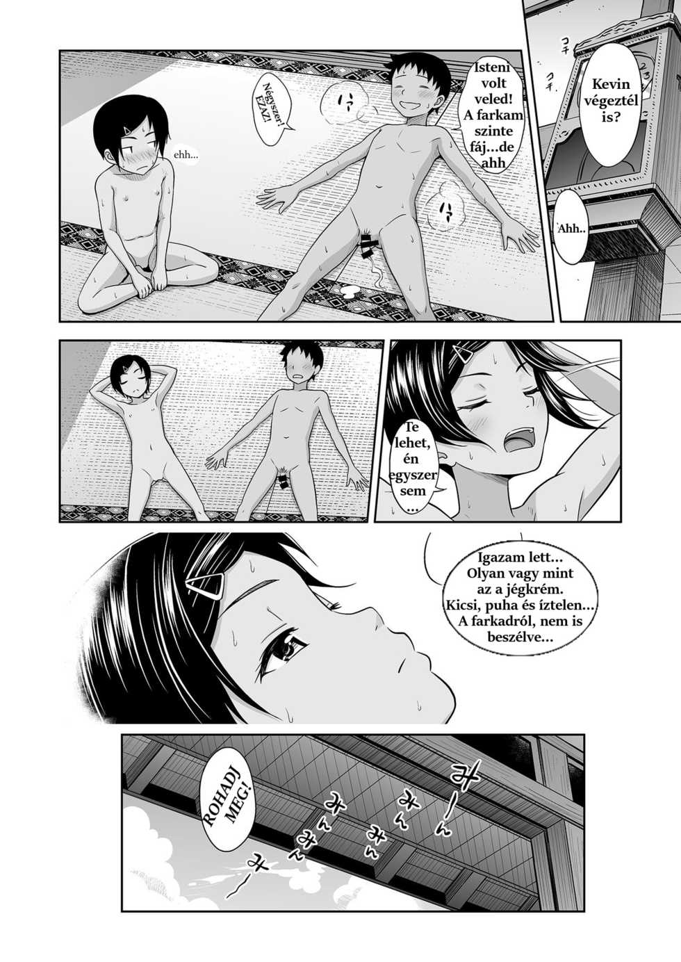 (C90) [antyuumosaku (malcorond)] Toaru Natsu no Shoujo no Ehon [Hungarian] [Hunnai Hentai] - Page 27