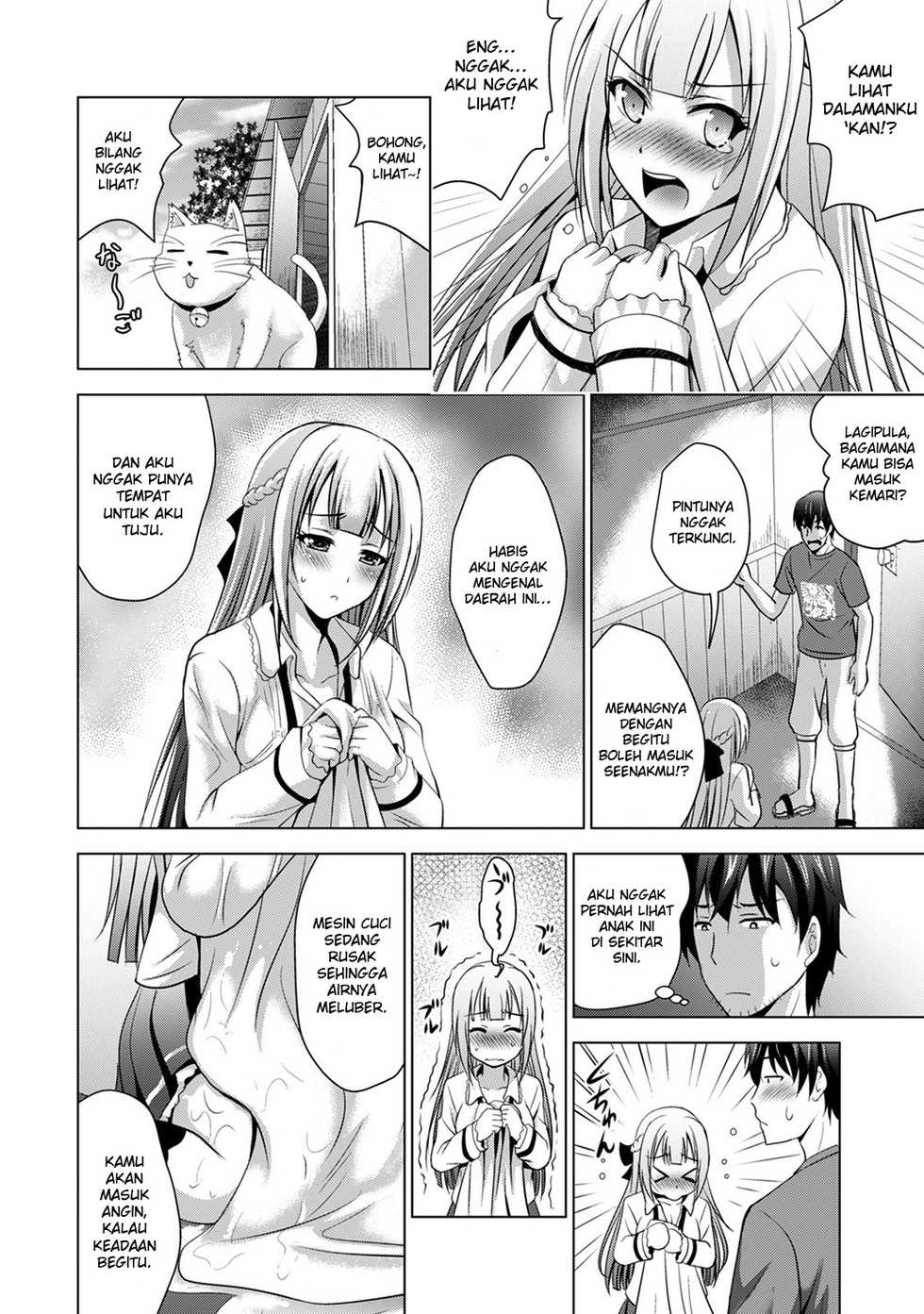 [Arino Hiroshi] Iede Shoujo to Kyou kara Doukyo!? ~Inaka ni Funare na Wagamama Ojou-sama to no Slow Life~ Ch. 1 (COMIC Ananga Ranga Vol. 53) [Indonesian] [Kiyo21] - Page 5