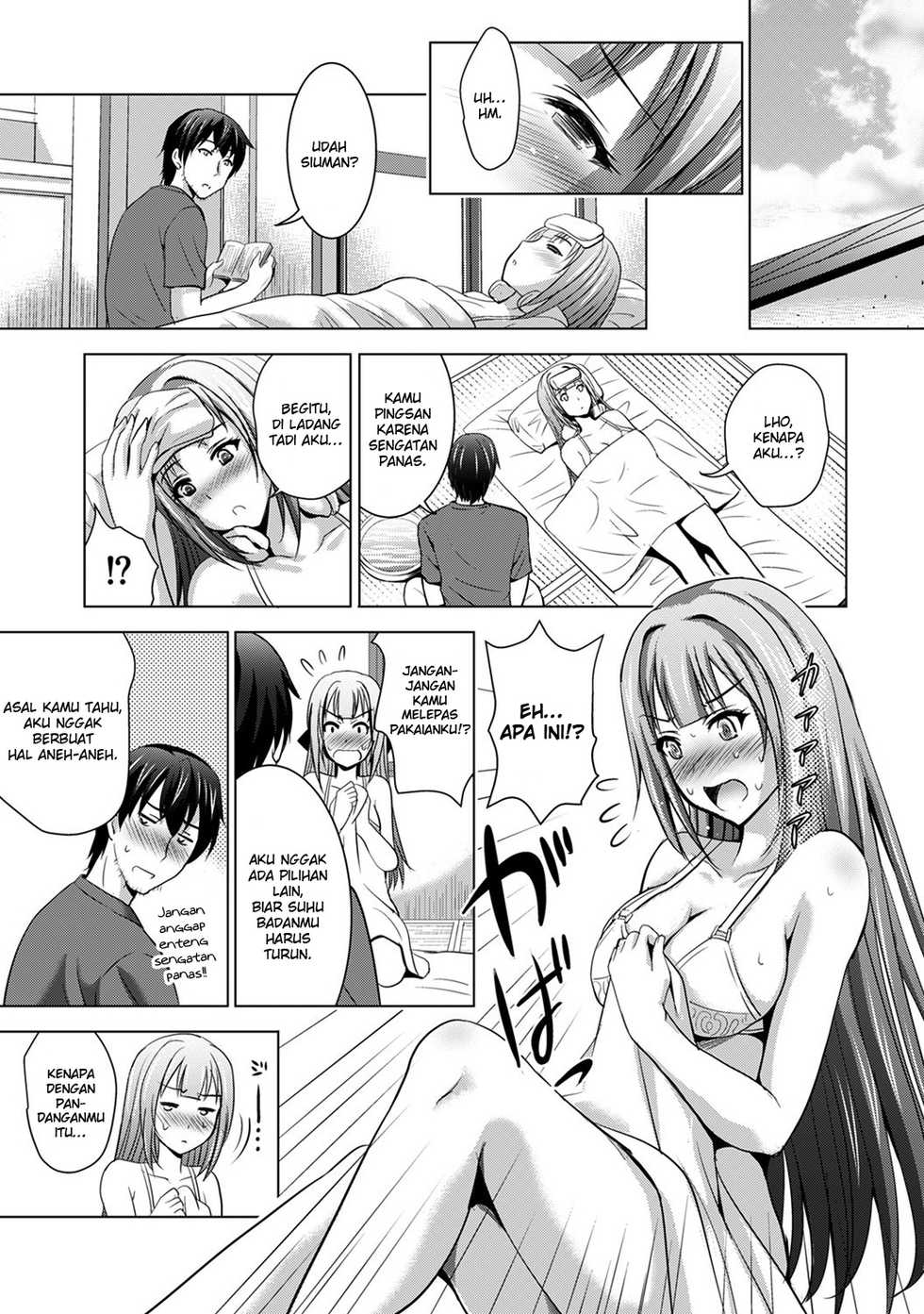 [Arino Hiroshi] Iede Shoujo to Kyou kara Doukyo!? ~Inaka ni Funare na Wagamama Ojou-sama to no Slow Life~ Ch. 1 (COMIC Ananga Ranga Vol. 53) [Indonesian] [Kiyo21] - Page 14