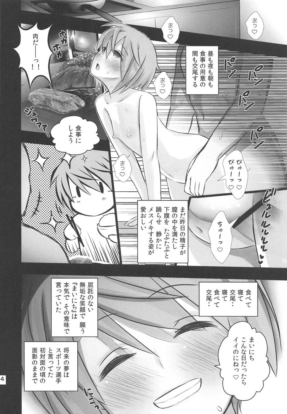(C97) [TAKE3 (TAKEMITZ)] Himukai Rin wa Tanemaki ga Suki (Alice Gear Aegis) - Page 15