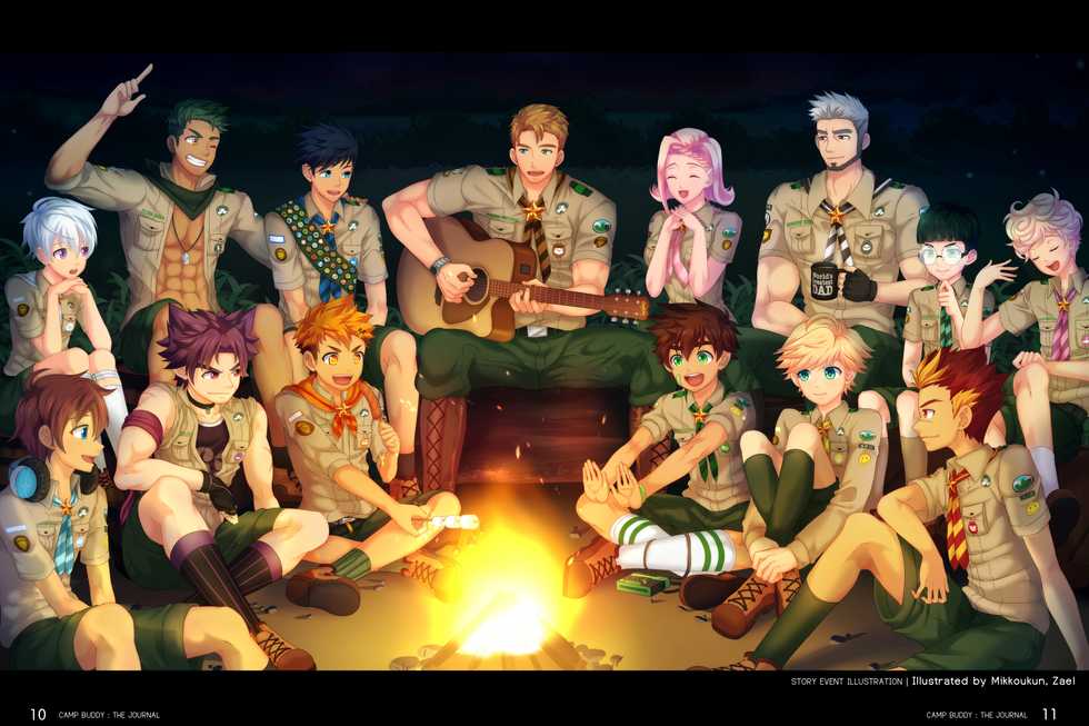 [Mikkoukun] Camp Buddy Journal - Page 9