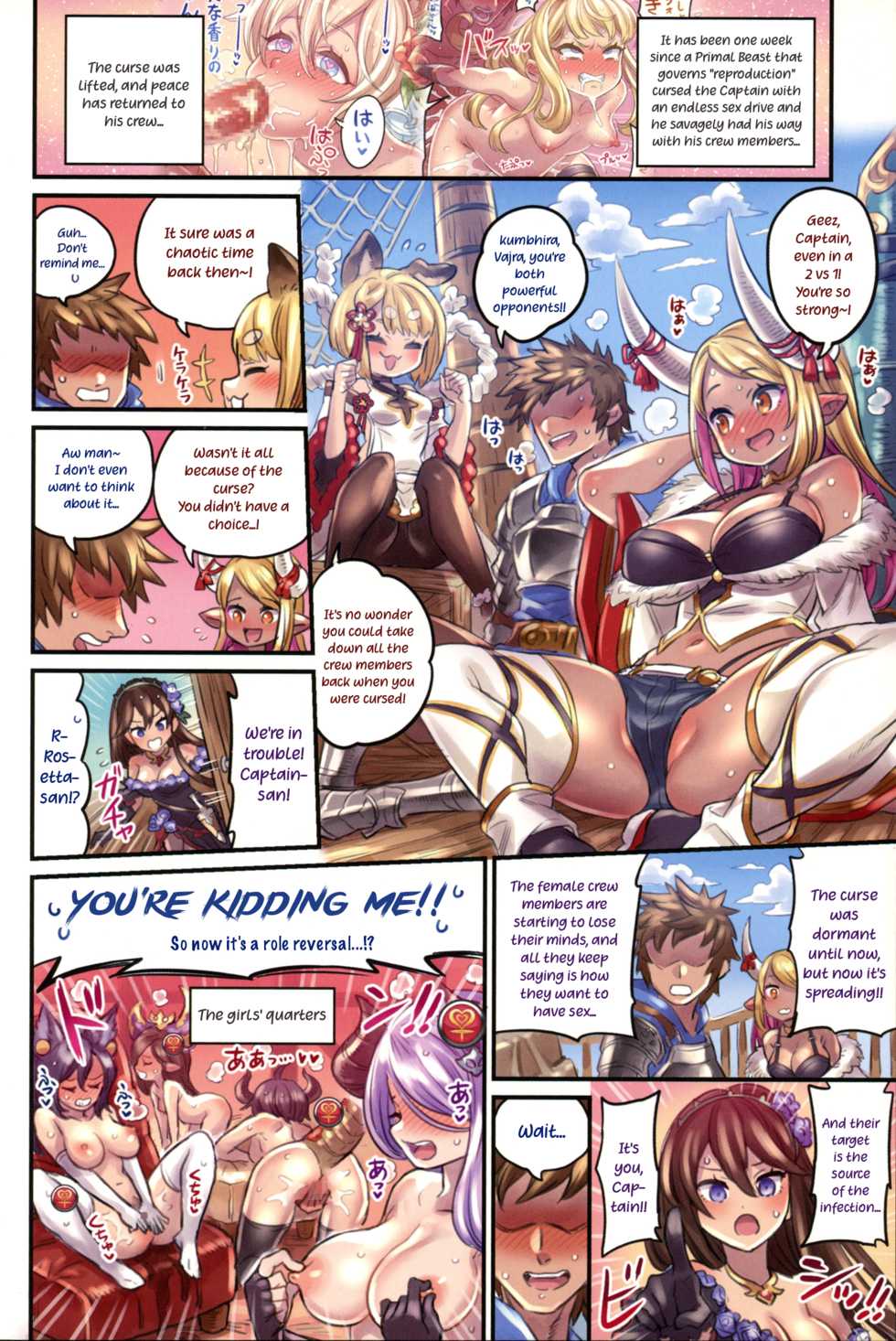 (C97) [Mimoneland (Mimonel)] Nakama to Issen Koechau Hon ~Grablu Hen 4~ (Granblue Fantasy) [English] [denialinred] - Page 3