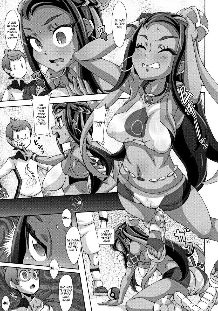 (C97) [Akusei-Shinseibutsu (Nori)] DYNAMAX XXX (Pokémon Sword and Shield) [Portuguese-BR] - Page 2