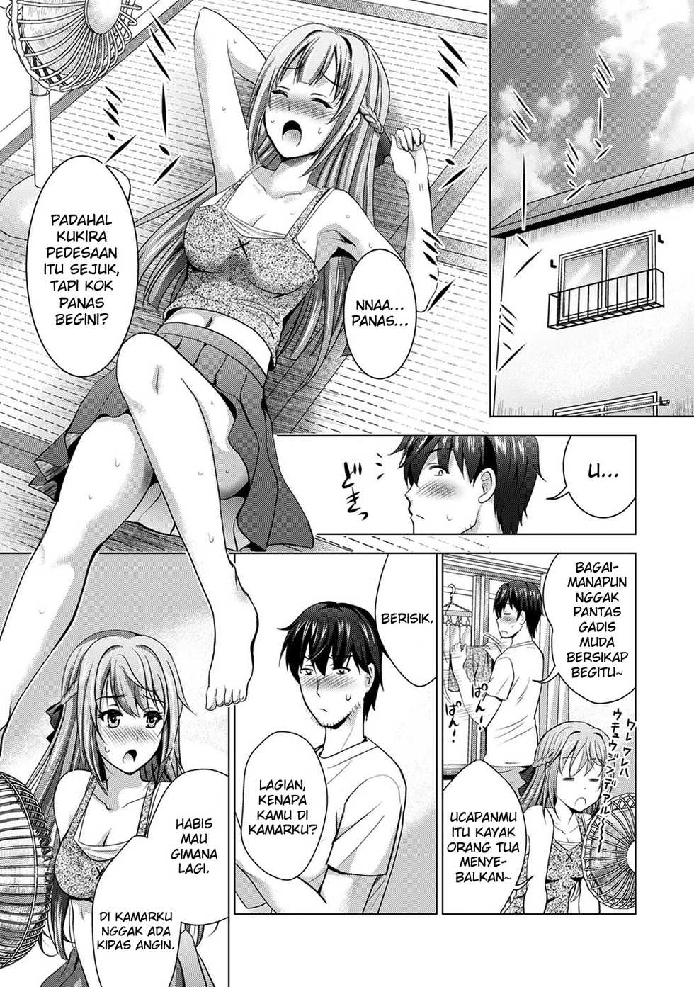 [Arino Hiroshi] Iede Shoujo to Kyou kara Doukyo!? ~Inaka ni Funare na Wagamama Ojou-sama to no Slow Life~ Ch. 2 (COMIC Ananga Ranga Vol. 54) [Indonesian] [Kiyo21] - Page 2