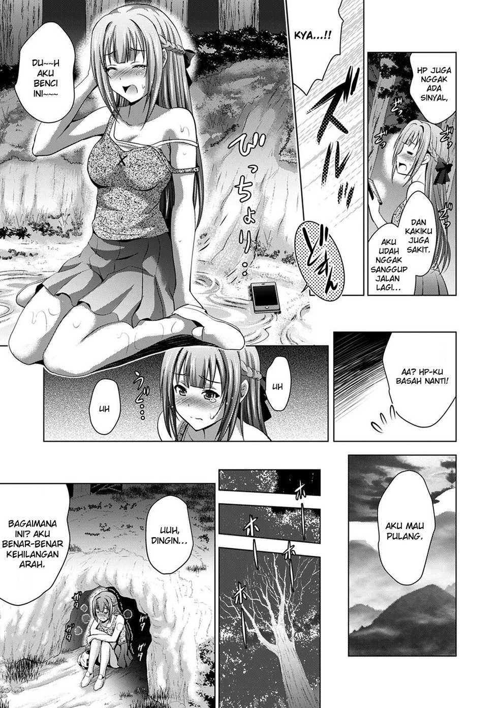[Arino Hiroshi] Iede Shoujo to Kyou kara Doukyo!? ~Inaka ni Funare na Wagamama Ojou-sama to no Slow Life~ Ch. 2 (COMIC Ananga Ranga Vol. 54) [Indonesian] [Kiyo21] - Page 8