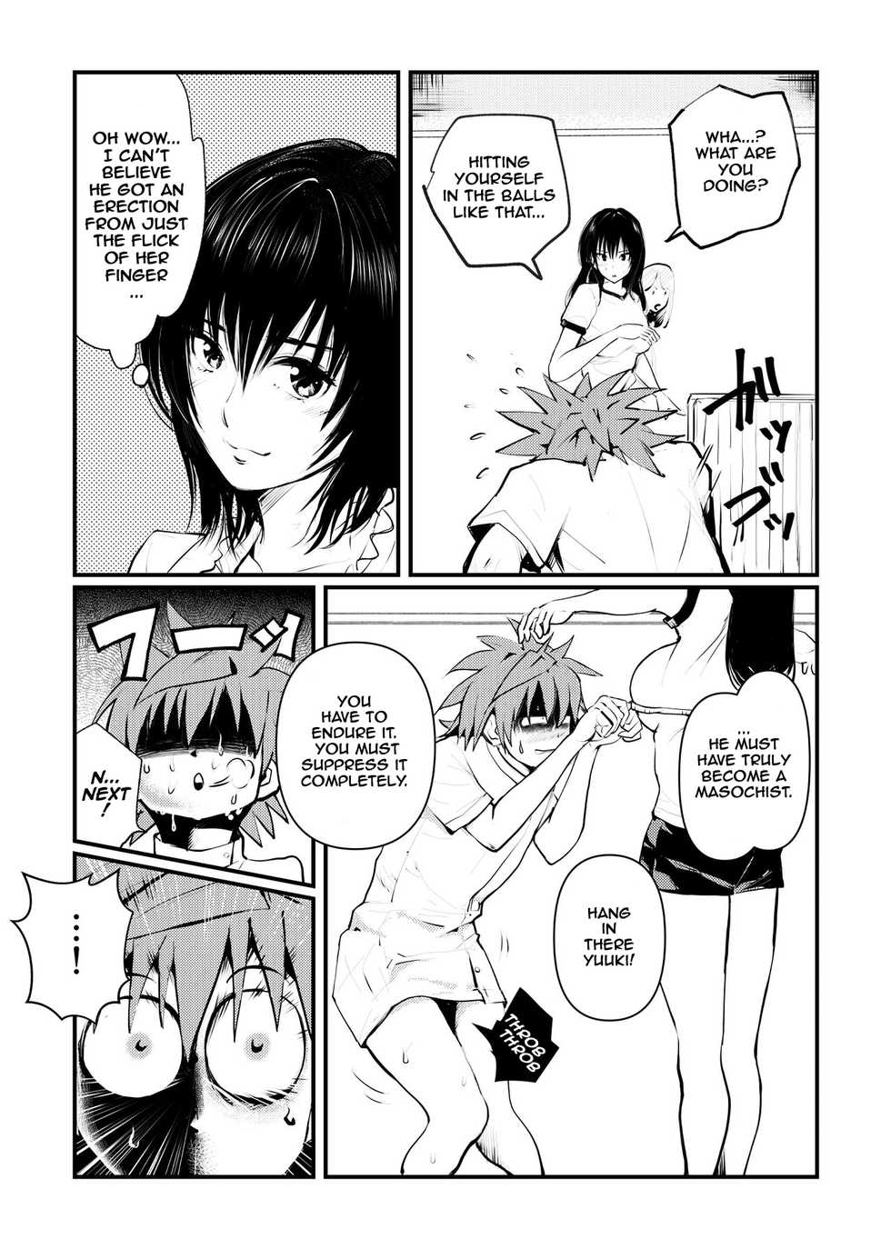 [Pecan (Makunouchi)] Dr. Mikado no Dankon Kanri | Dr. Mikado's Cock Management (To LOVE-Ru) [English] [SuggoiHentai] - Page 15