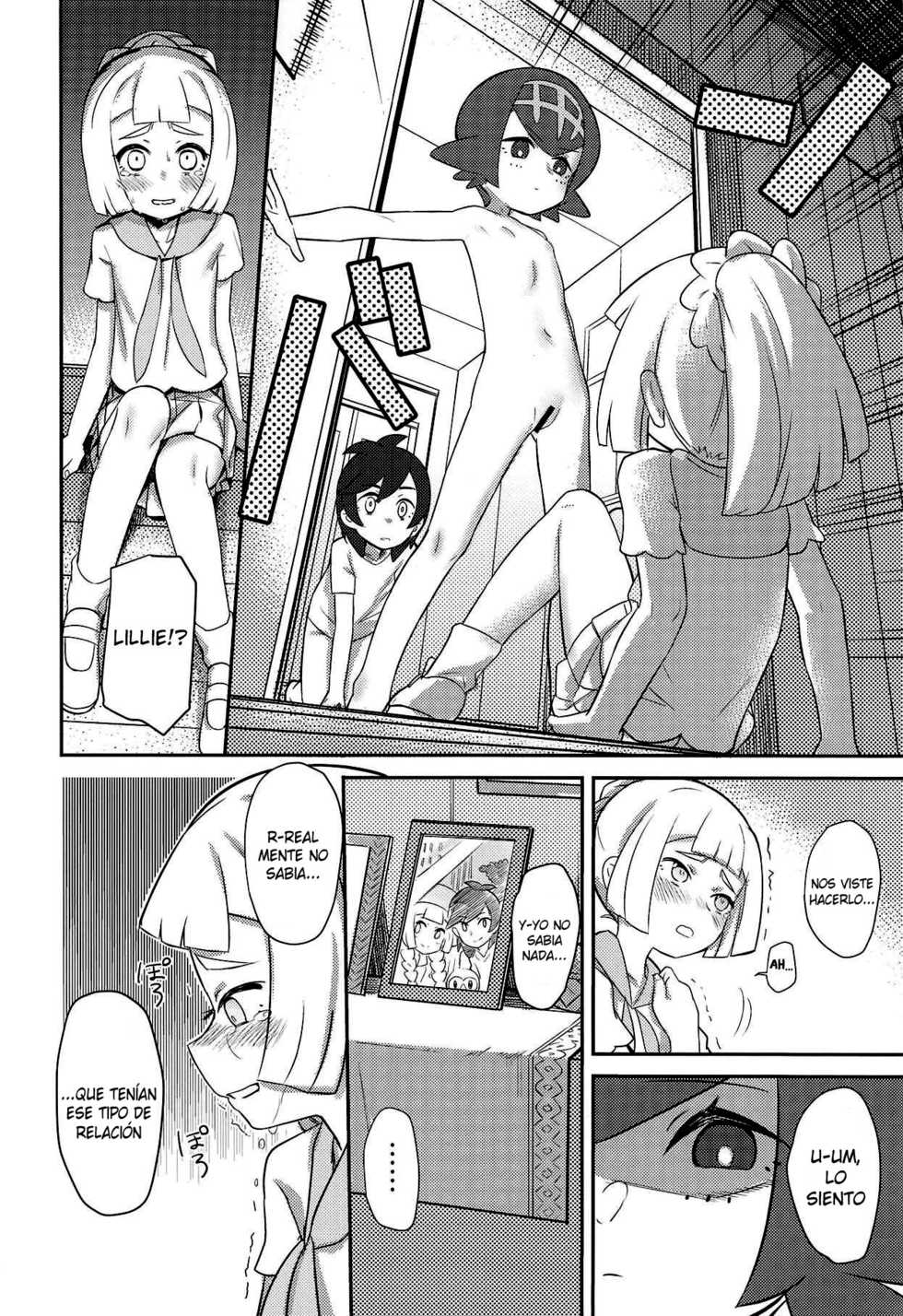 (C95) [PYPYworks (Syamonabe)] Gomen ne Lillie | Lo siento, Lillie (Pokémon Sun and Moon) [Spanish] - Page 13