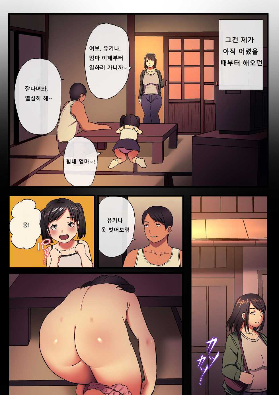 [Surumenium (Taniguchi Daisuke)] Papa to Watashi no Ibitsu na Kankei [Korean] - Page 12