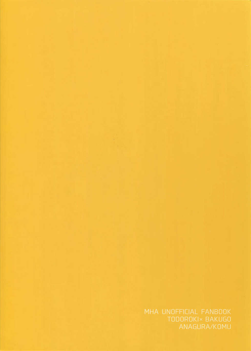 (TOKYO FES Jan.2019) [Anagura (Komu)] Bunny Boy Bakugou-san (Boku no Hero Academia) [English] - Page 14