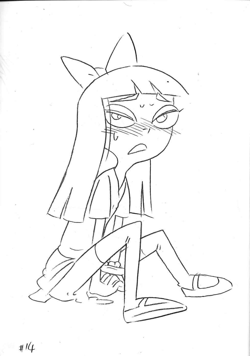 [Union Of The Snake (Shinda Mane)] Psychosomatic Counterfeit Ex: Stacy in Early Age (Phineas and Ferb) - Page 13