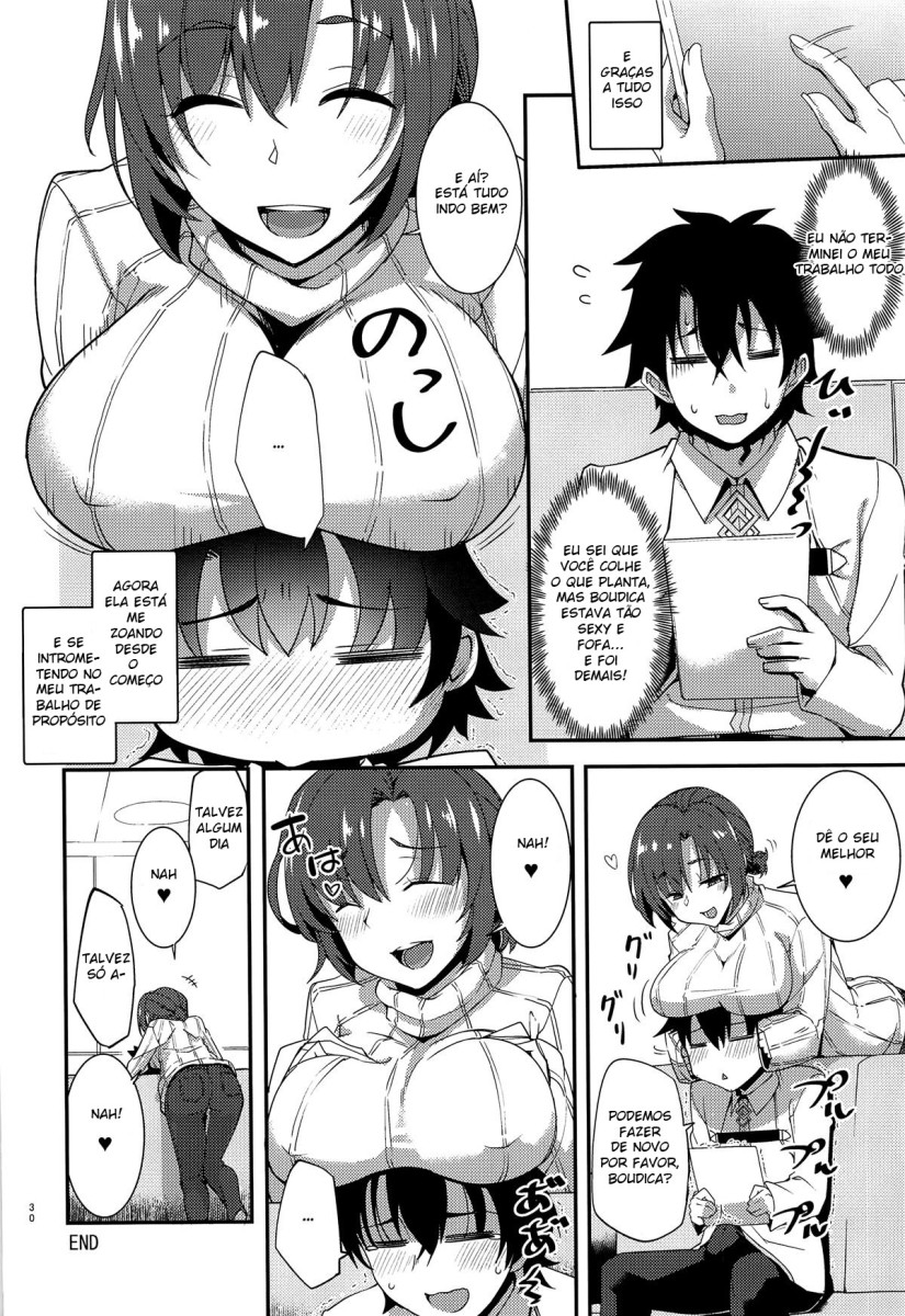 (C97) [Ronpaia (Fue)] Boudica to Tsukiaidashite Kekkou Tachimashita. (Fate/Grand Order) [Portuguese-BR] - Page 29