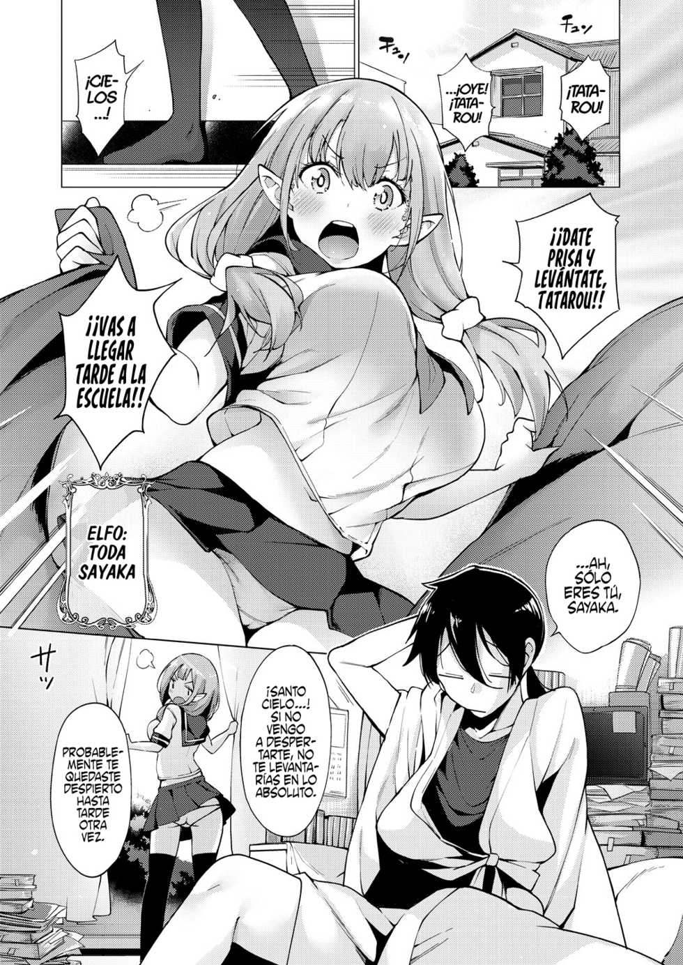 [Kenji] Yousei Harem Daibakuhatsu | Harem Mágico Explosivo Ch. 1 (COMIC AUN 2019-02) [Spanish] [Rakuen Translations] [Digital] - Page 1