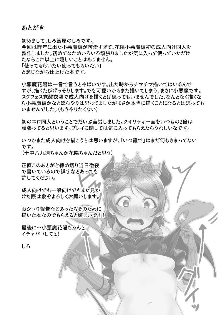 [Shiromeshiya (Shiro)] Koakuma Pana Biyori (Love Live!) [Digital] - Page 24