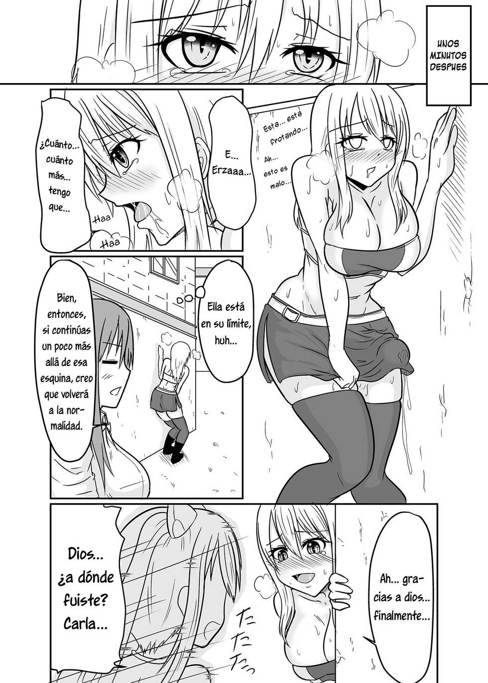 [Aju ga Mitsukarimasen (Aju)] Futanalink III (Fairy Tail) [Spanish] [L24 Scan] - Page 10