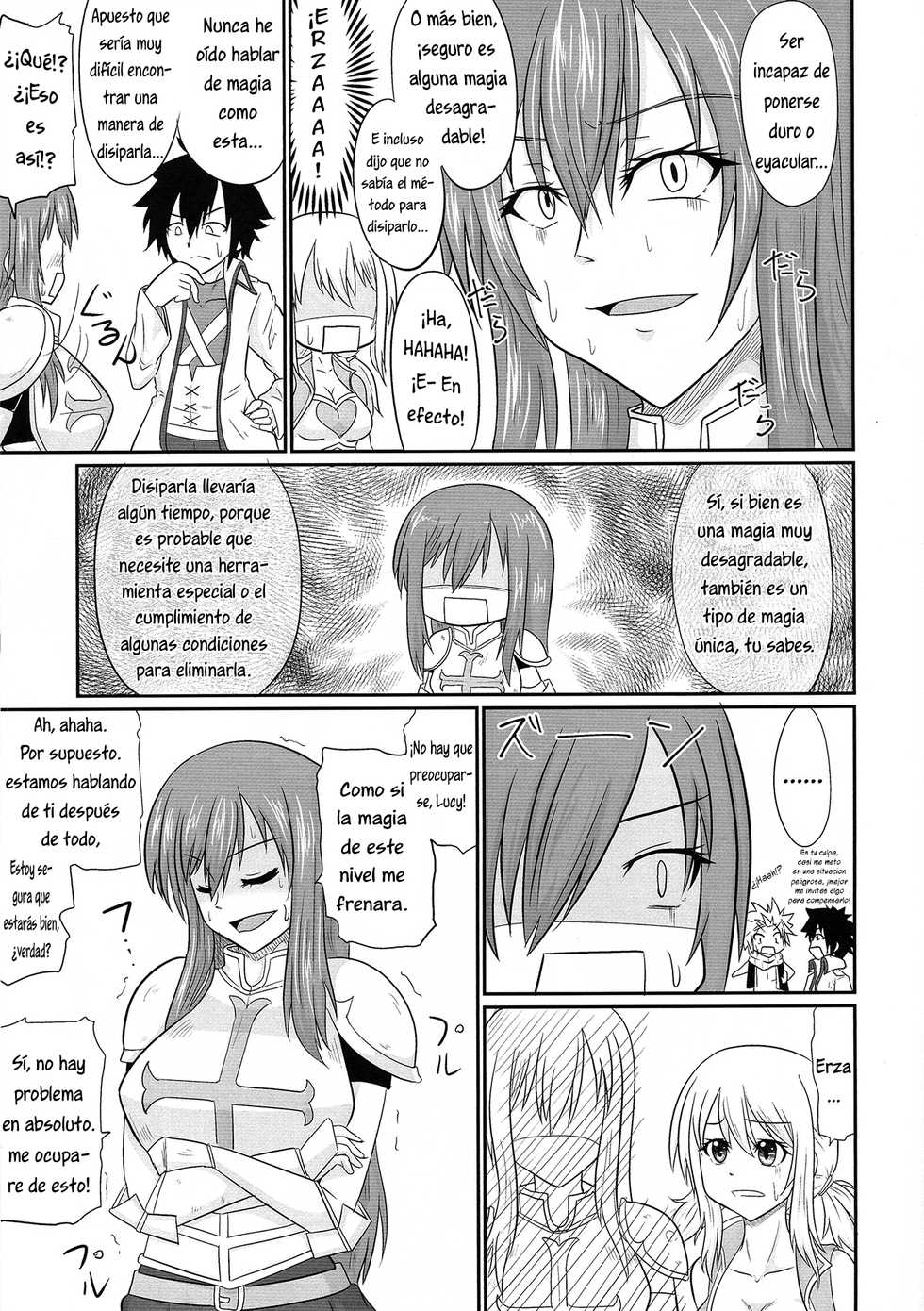 (C95) [Ineusaruka (Aju)] Futana-LINK! IV (FAIRY TAIL) [Spanish] [L24 Scan] - Page 6