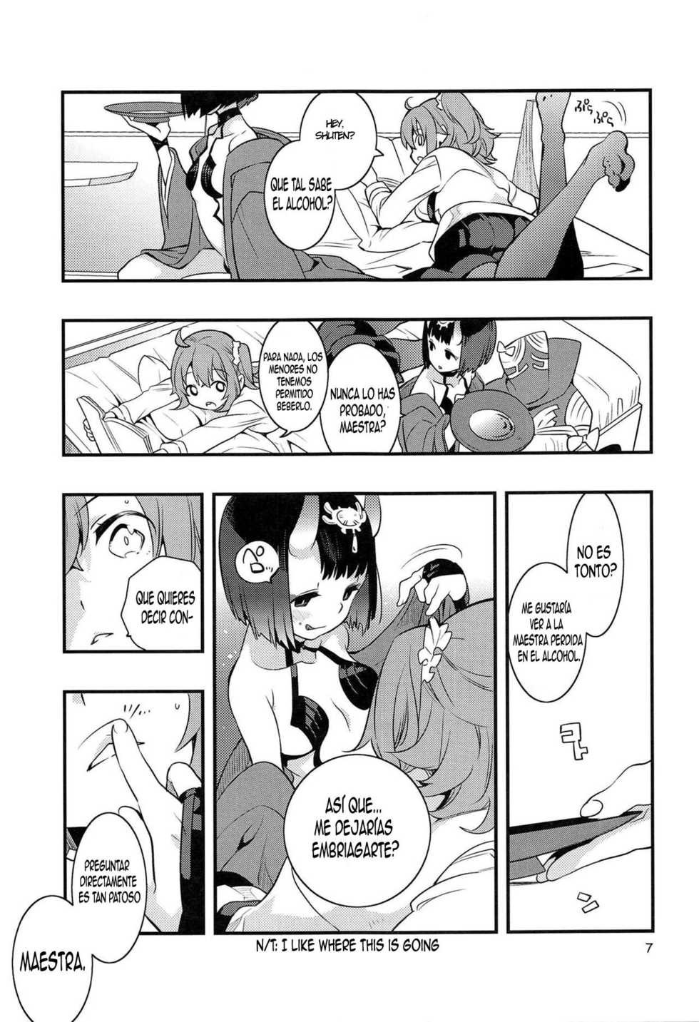 (C94) [Anzen Daiichi (Iwami Shouko)] Chi no Hate de Oni to Warau (Fate/Grand Order) [Spanish] [Stick Horse] - Page 6