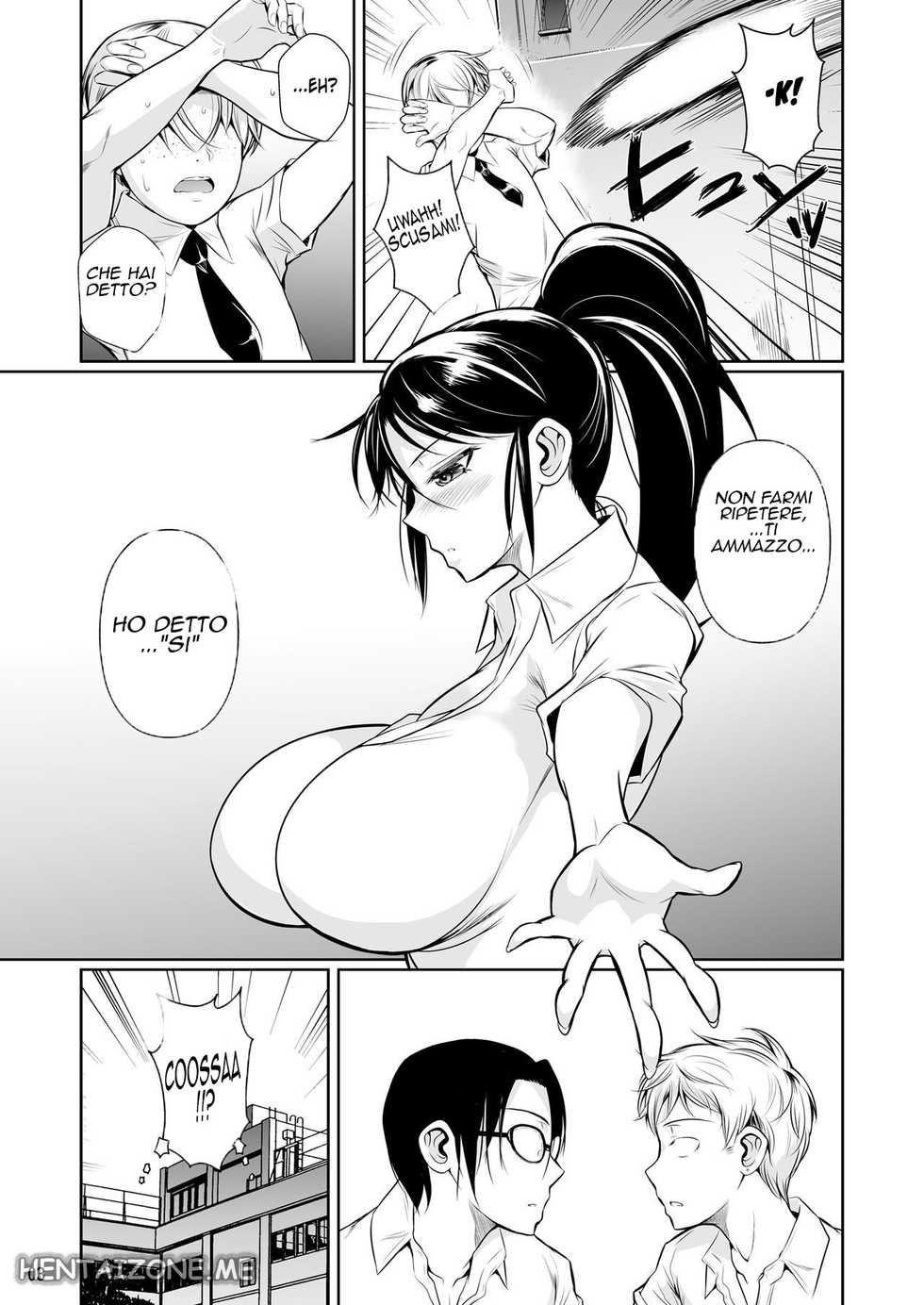 [Shoot The Moon (Fuetakishi)] Batsu Game de Yankee Onna ni Kokuttemita | La mia punizione [Italian] [Hentai Zone] [Digital] - Page 4