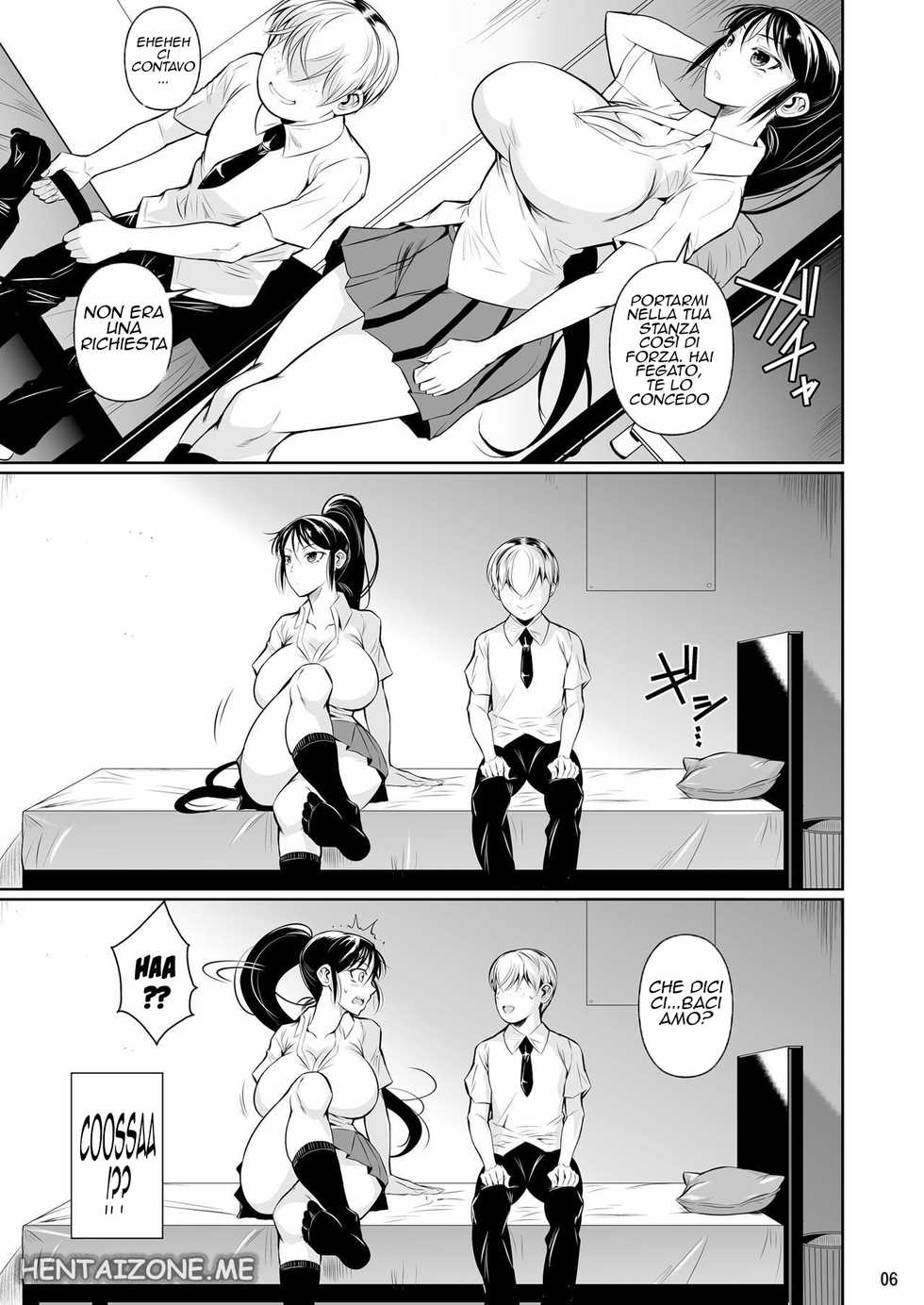 [Shoot The Moon (Fuetakishi)] Batsu Game de Yankee Onna ni Kokuttemita | La mia punizione [Italian] [Hentai Zone] [Digital] - Page 7
