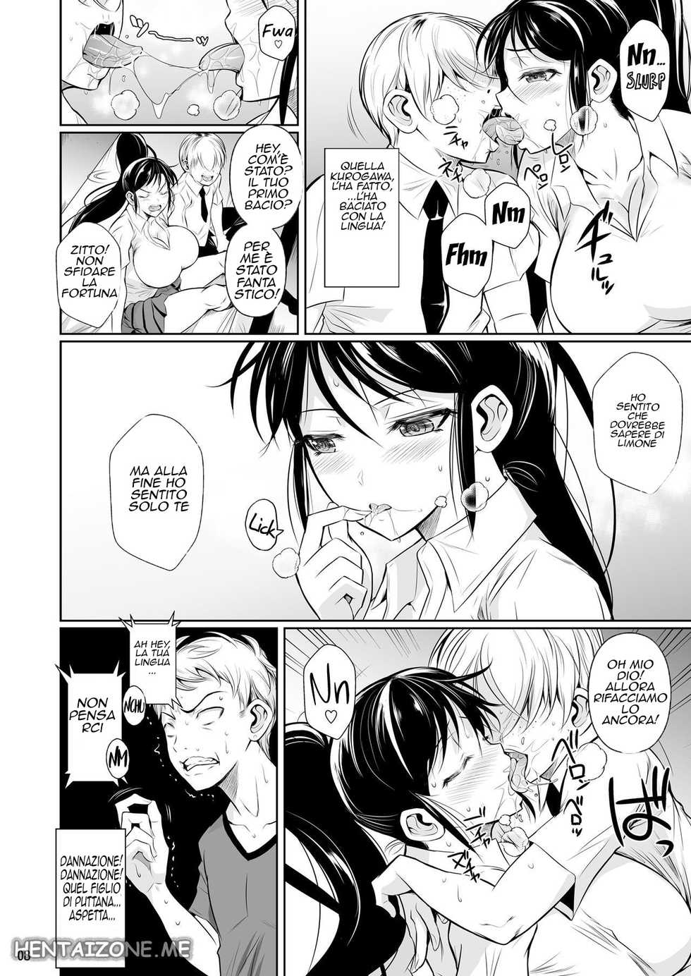 [Shoot The Moon (Fuetakishi)] Batsu Game de Yankee Onna ni Kokuttemita | La mia punizione [Italian] [Hentai Zone] [Digital] - Page 9