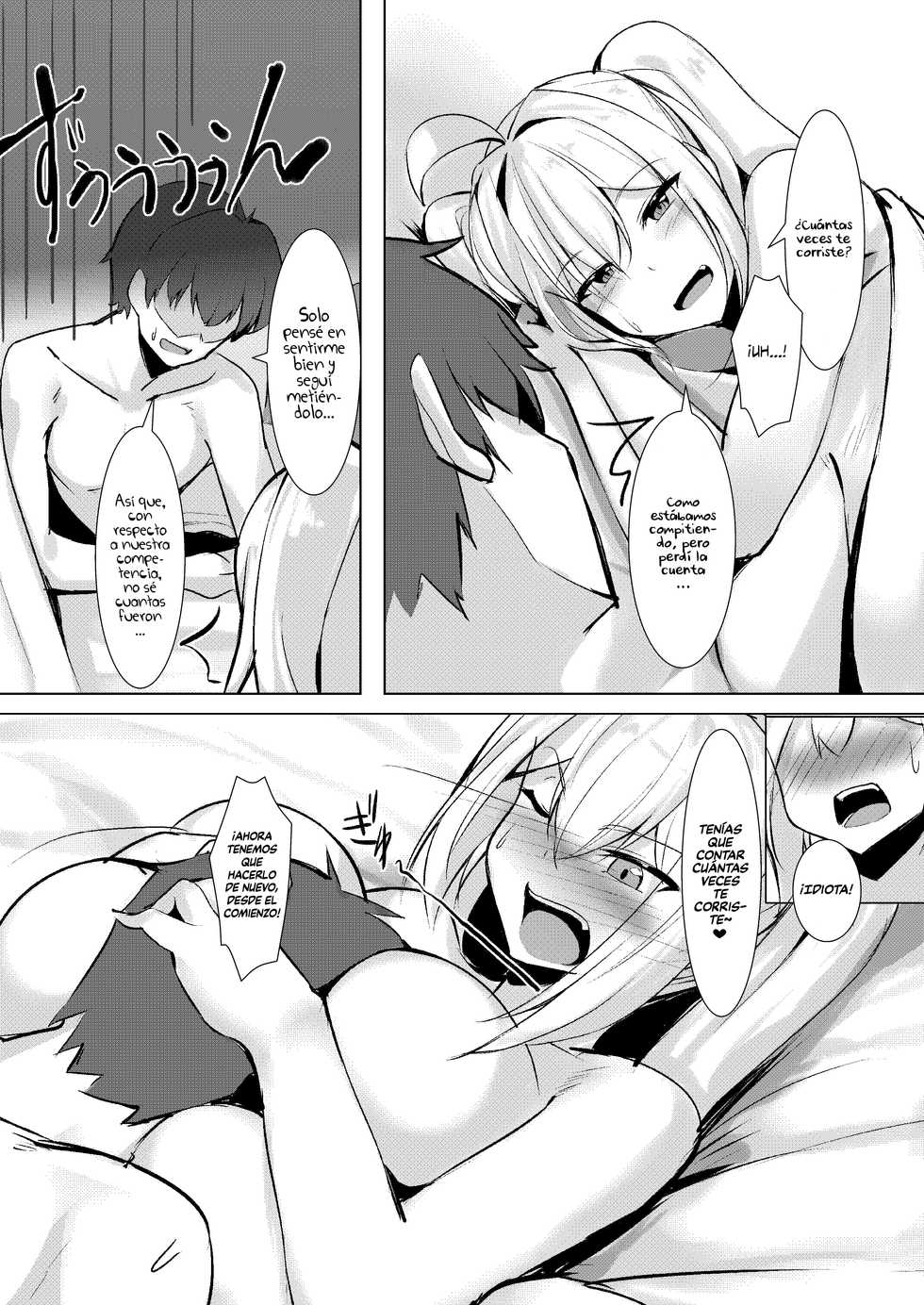 [Kilometer (Kirome)] Bakunyuu Gal to Cos Ecchi Shitee!! [Spanish] [HentaIsLife Scans] [Digital] - Page 21