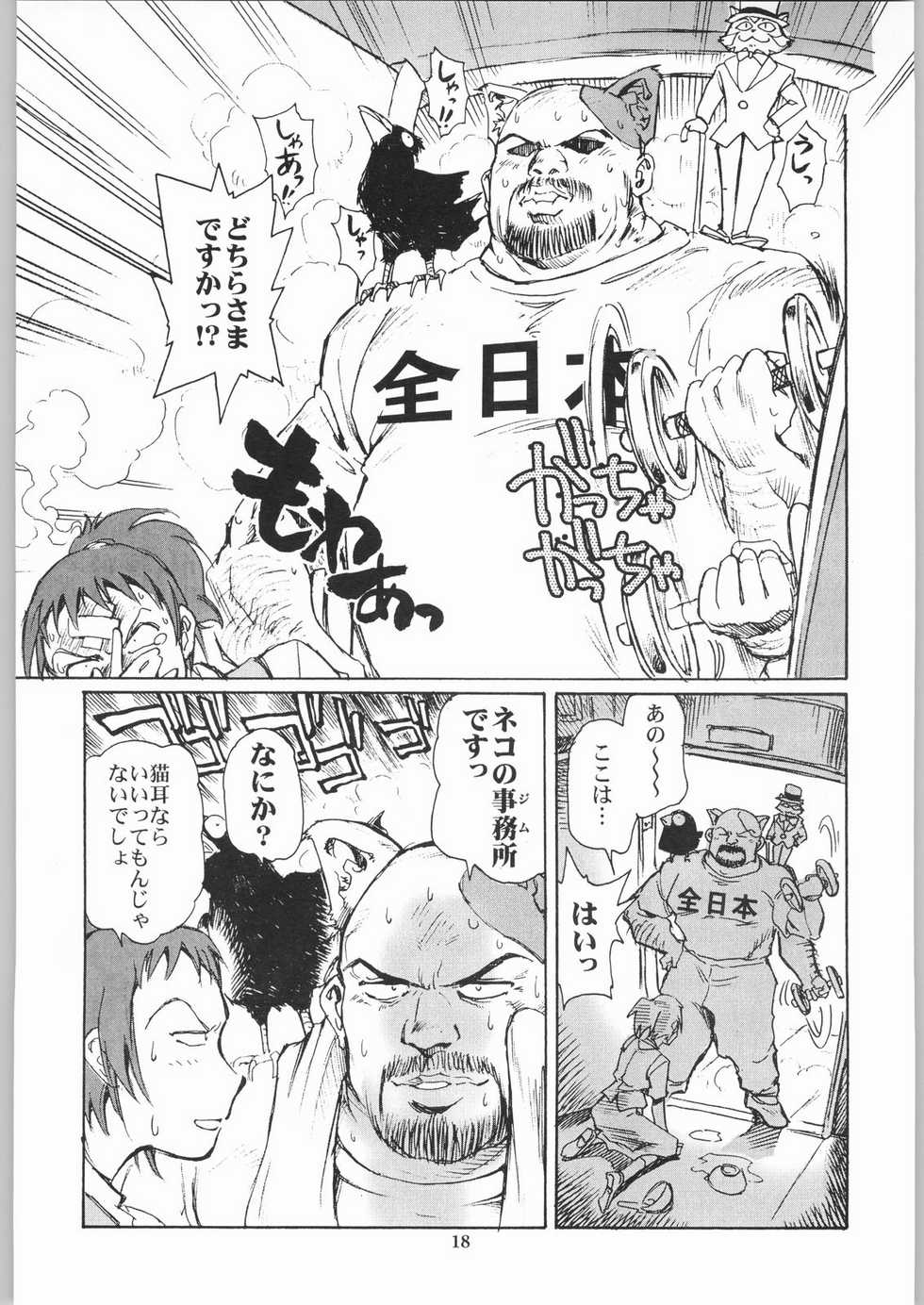 (CR33) [Okinawa Taieki Gunjinkai (Yasunaga Kouichirou)] Neko no Ishu-gaeshi (The Cat Returns) - Page 17