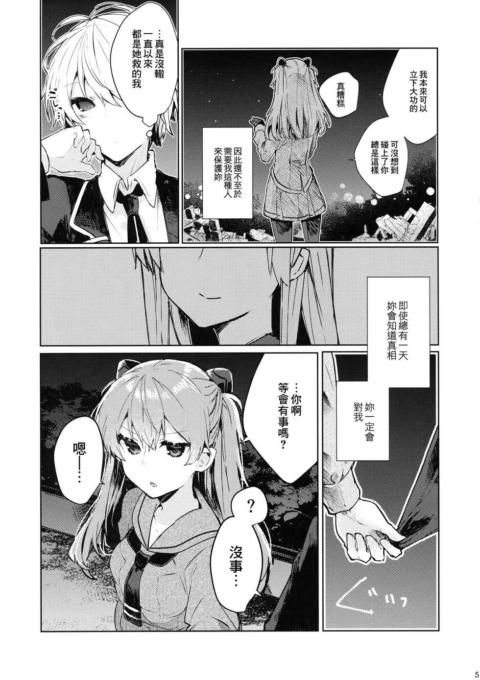 (C97) [Tayanumaya (Tanuma)] Soshite Usotsuki wa Koi o Shiru (Neon Genesis Evangelion) [Chinese] [B138个人汉化] - Page 7