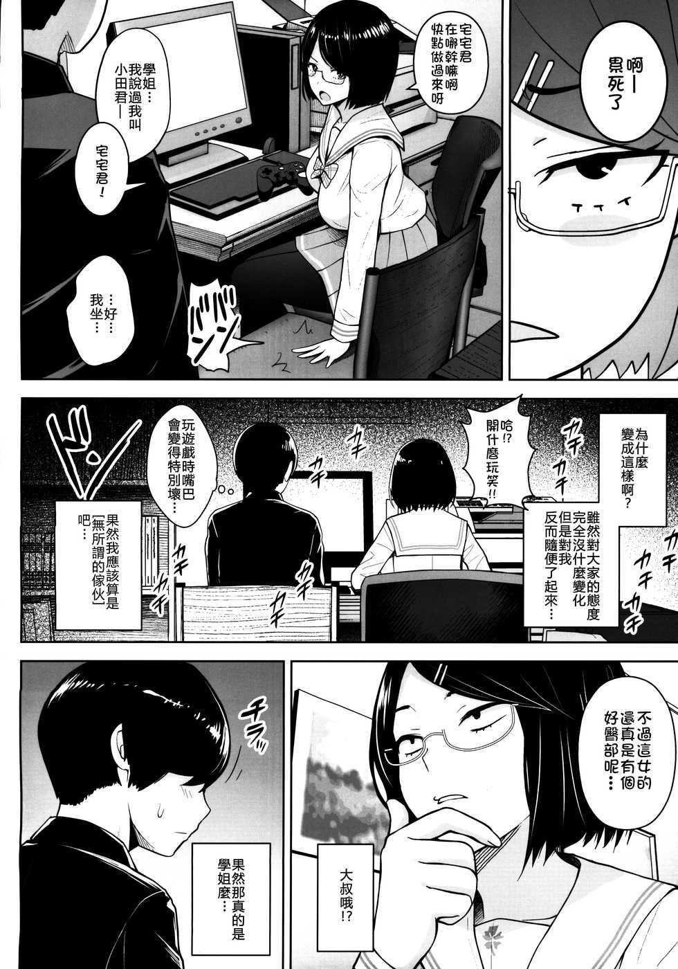 (#Nijisousaku 3) [Circle Eden (Diisuke)] Himitsu no Houkago Satsueikai (Seto Miyako) [Chinese] [冊語草堂] - Page 4