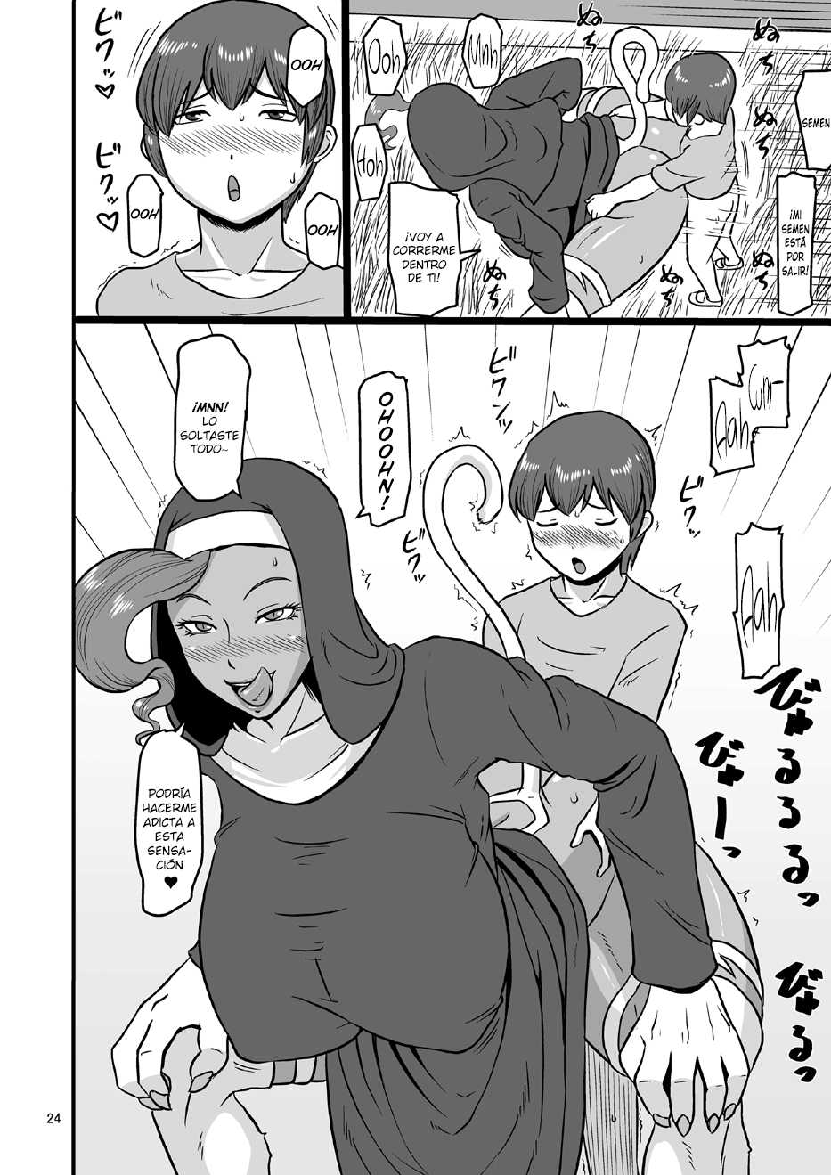 [Oneekyou (ML)] Mesu Neko Sister (Darkstalkers) [Spanish] {Lanerte} [Digital] - Page 23