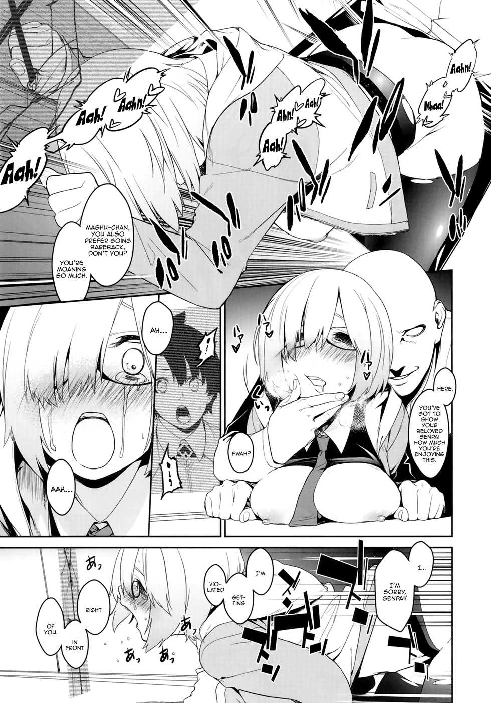 (C92) [MARCH (Minakuchi Takashi)] Shielder ni mo Aru Jakuten 2 | Shielder Also Has a Weakness 2 (Fate/Grand Order) [English] [Aoitenshi] - Page 17