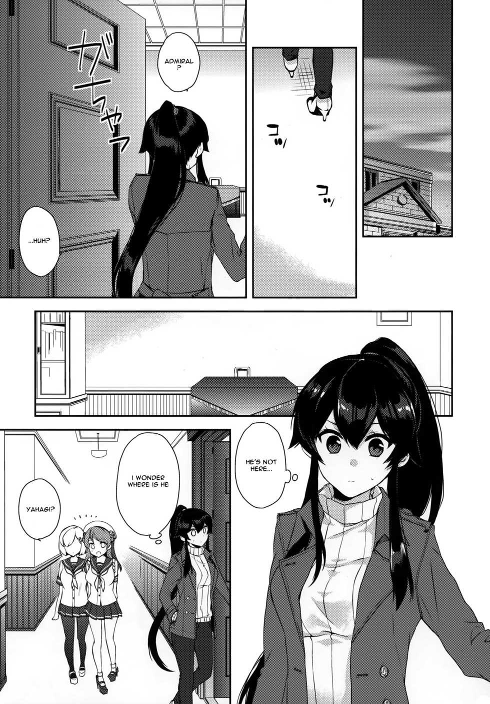 (C90) [Rosapersica (Ichinomiya)] Yoru Yahagi 5 Amaama Shifuku Chakui Sex Hen (Kantai Collection -KanColle-) [English] [Spicaworks] - Page 4
