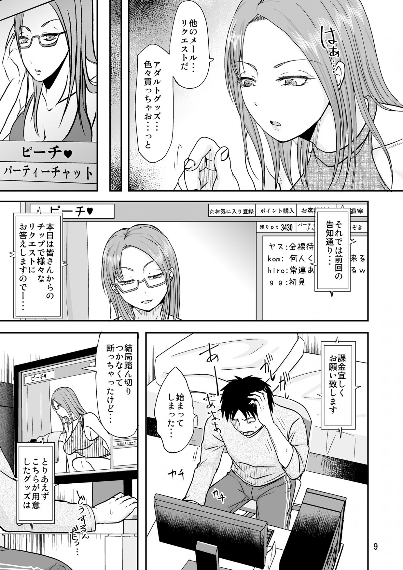 [TTSY (Kurogane Satsuki)] Otonari-san to Koukai Seikatsu - Page 8