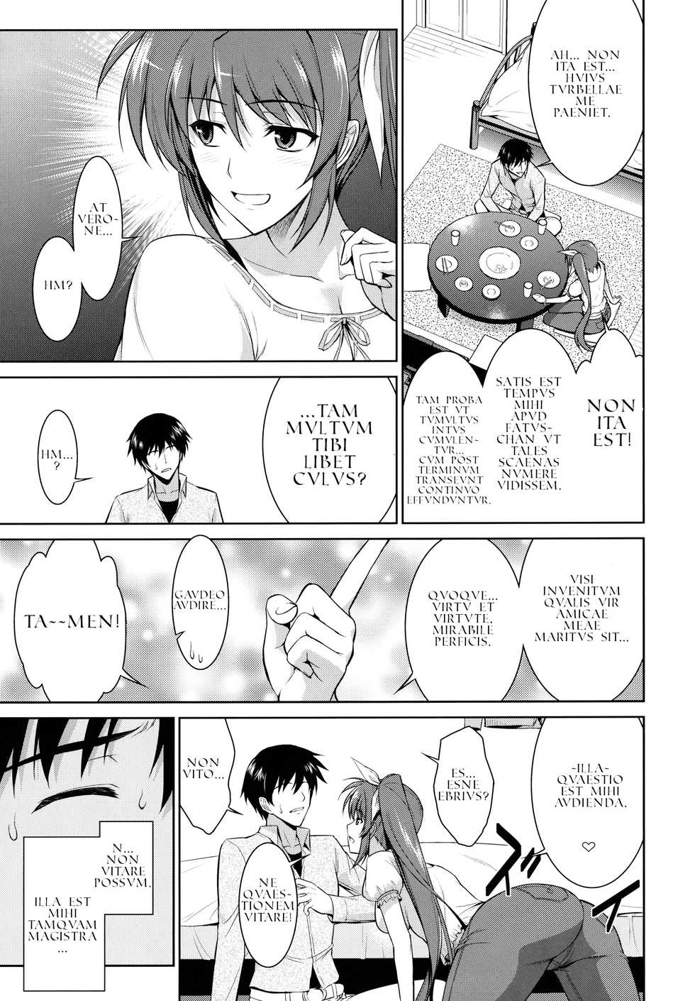(COMIC1☆6) [Type-G (Ishigaki Takashi)] Ore to Nanoha to One Room (Mahou Shoujo Lyrical Nanoha StrikerS) [Latin] {IMPERIVMROMANVM} - Page 8