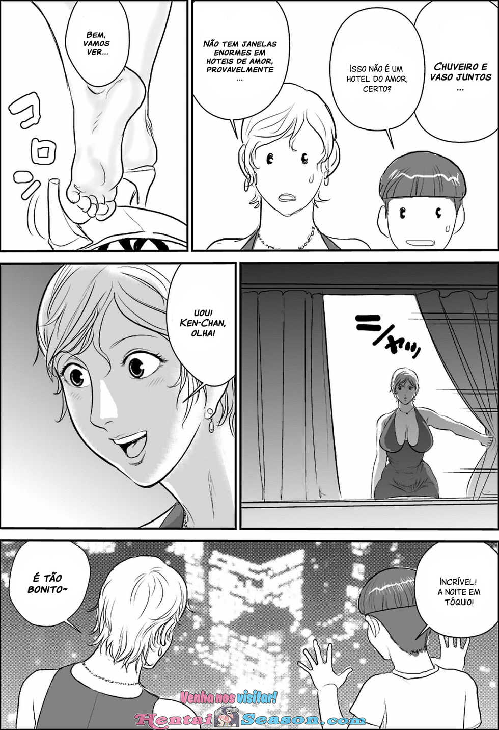 [Jinsukeya (Jinsuke)] Boku to Oba-san to Himitsu no Heya [Portuguese-BR] - Page 20