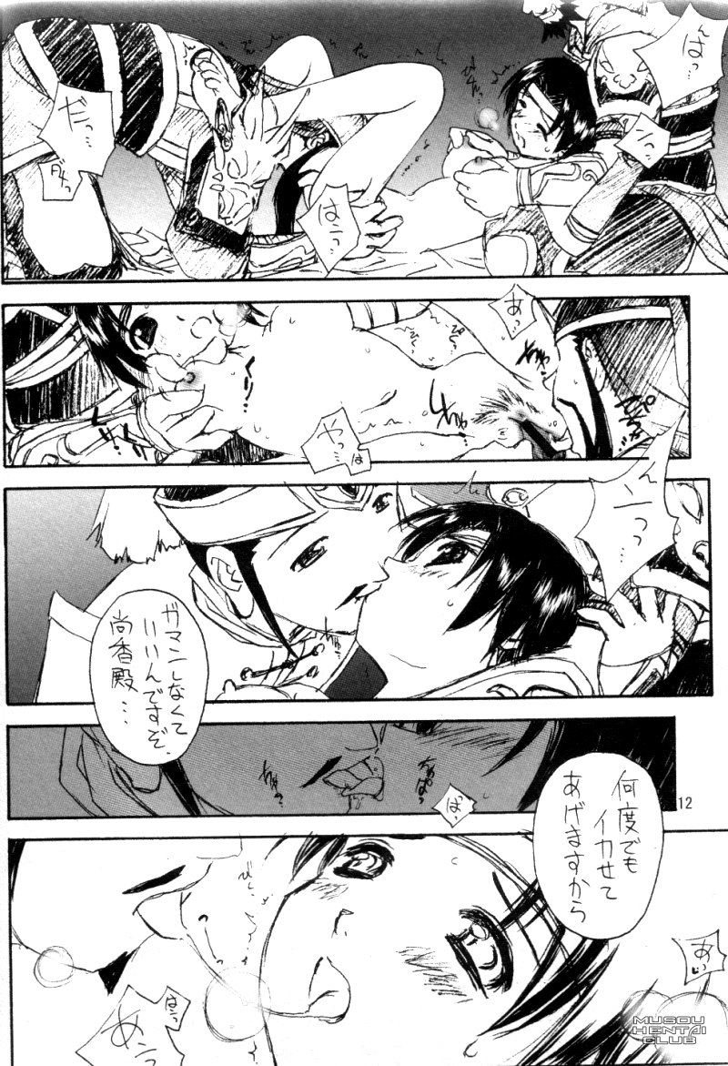 (C68) [ZI0TOPIA (Yamato Masaomi)] Trinity (Dynasty Warriors) - Page 10