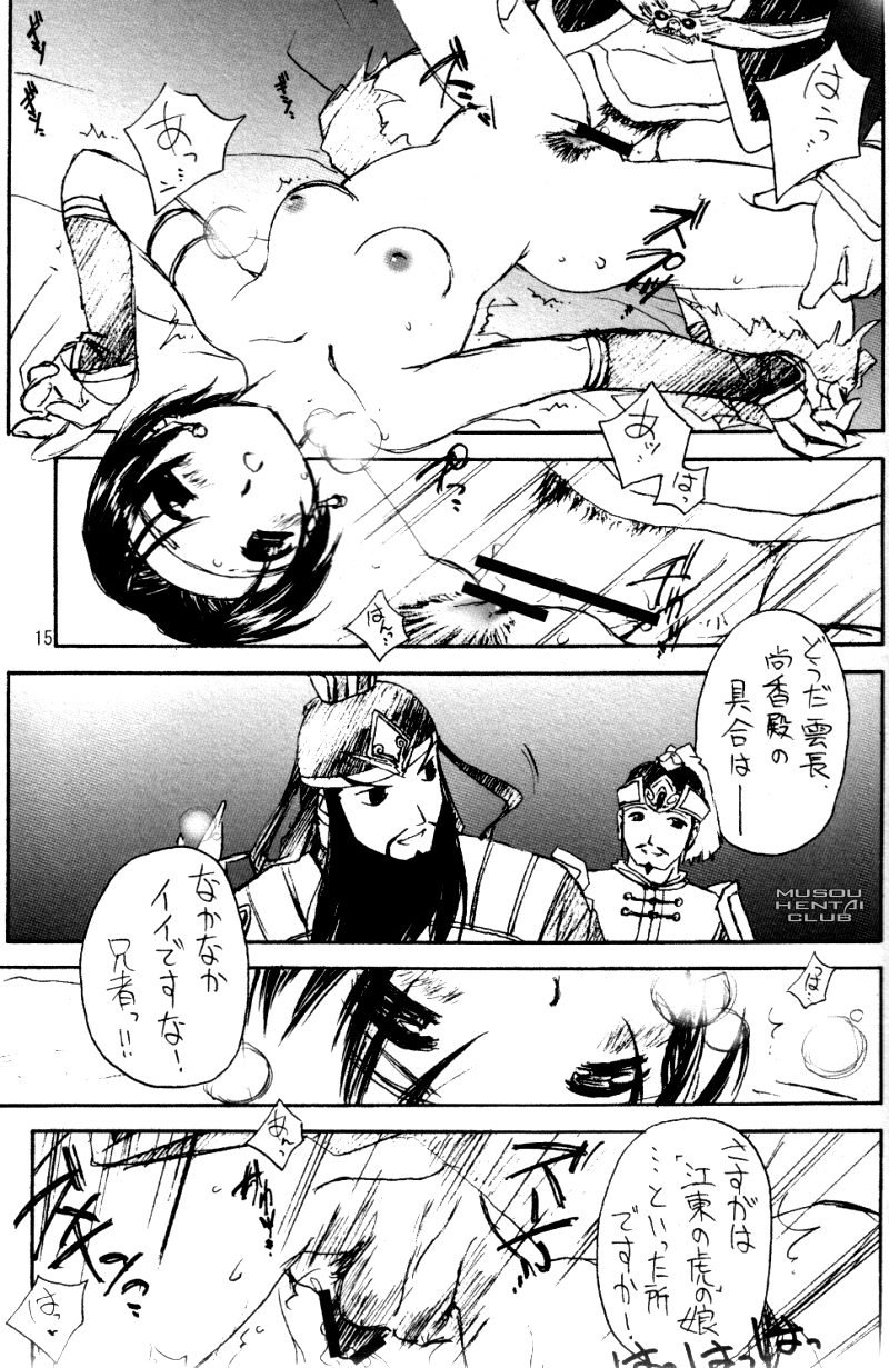 (C68) [ZI0TOPIA (Yamato Masaomi)] Trinity (Dynasty Warriors) - Page 13