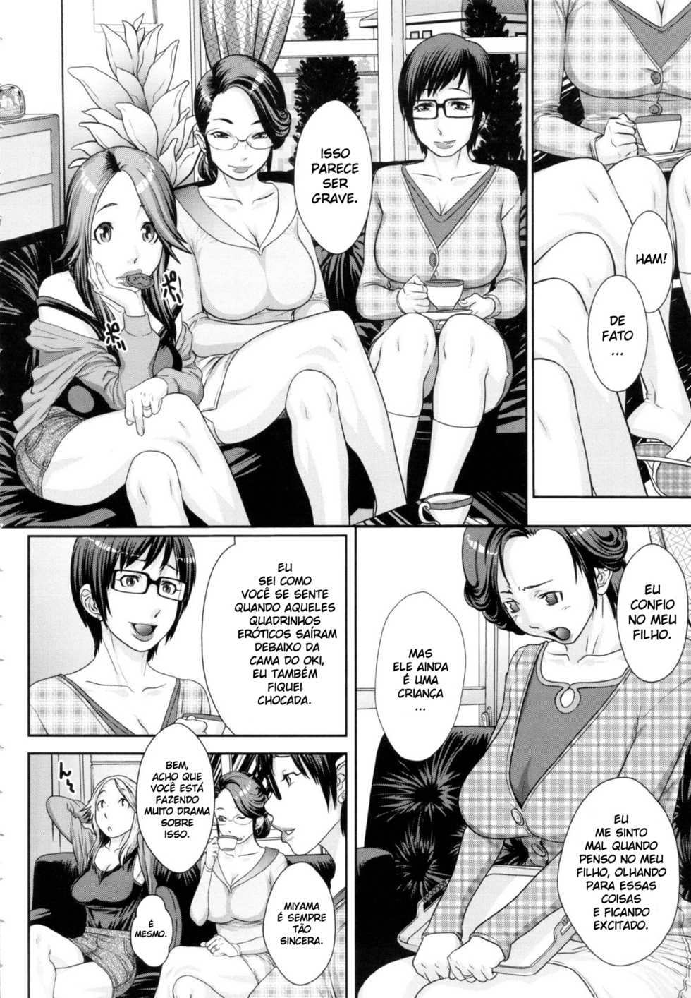 [Royal Koyanagi] Orgy Treasure Mansion GOLD Ch. 3 - Mother's Side, After School Wives [Portuguese-BR] [Decensored] - Page 2