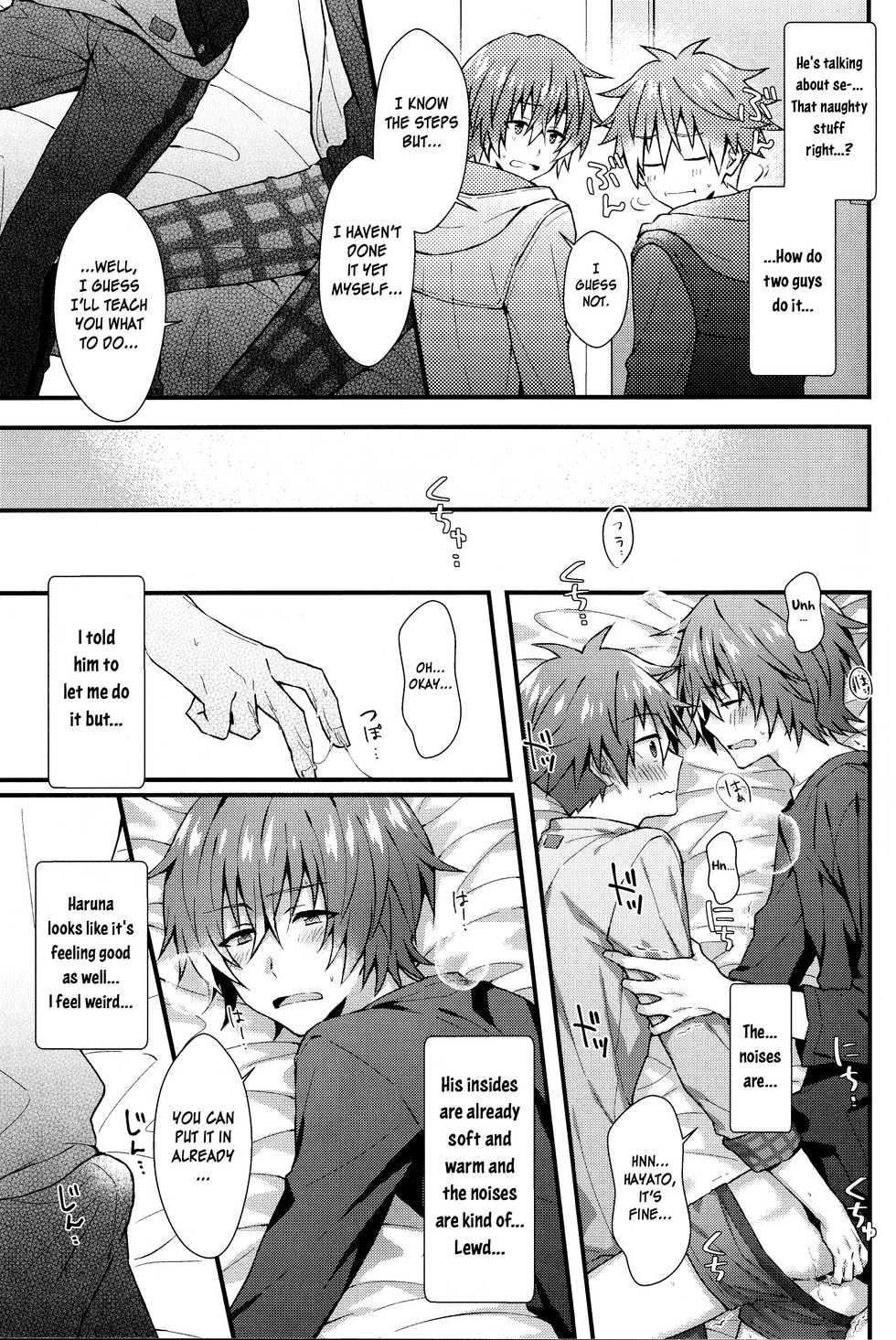 (MIRACLE FESTIV@L!! 18) [Roefupukaji (Nesuo)] Wake atte Deraremasen | For Some Reason We Can't Leave (THE IDOLM@STER SideM) [English] [Anzu] - Page 10