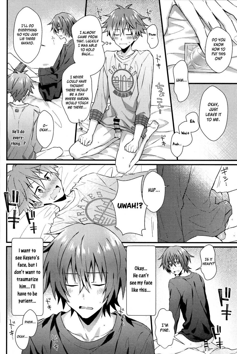 (MIRACLE FESTIV@L!! 18) [Roefupukaji (Nesuo)] Wake atte Deraremasen | For Some Reason We Can't Leave (THE IDOLM@STER SideM) [English] [Anzu] - Page 11
