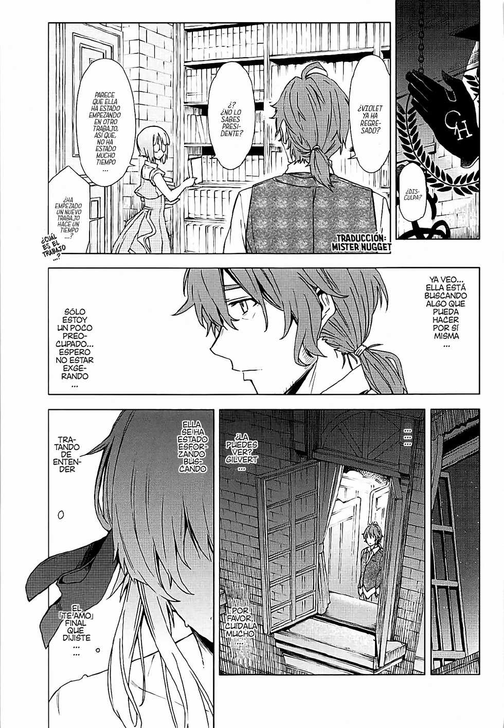 [SMUGGLER (Kazuwo Daisuke)] (I cannot) understand love. (Violet Evergarden) [Spanish] [Mr. Nugget] [2018-03-18] - Page 22