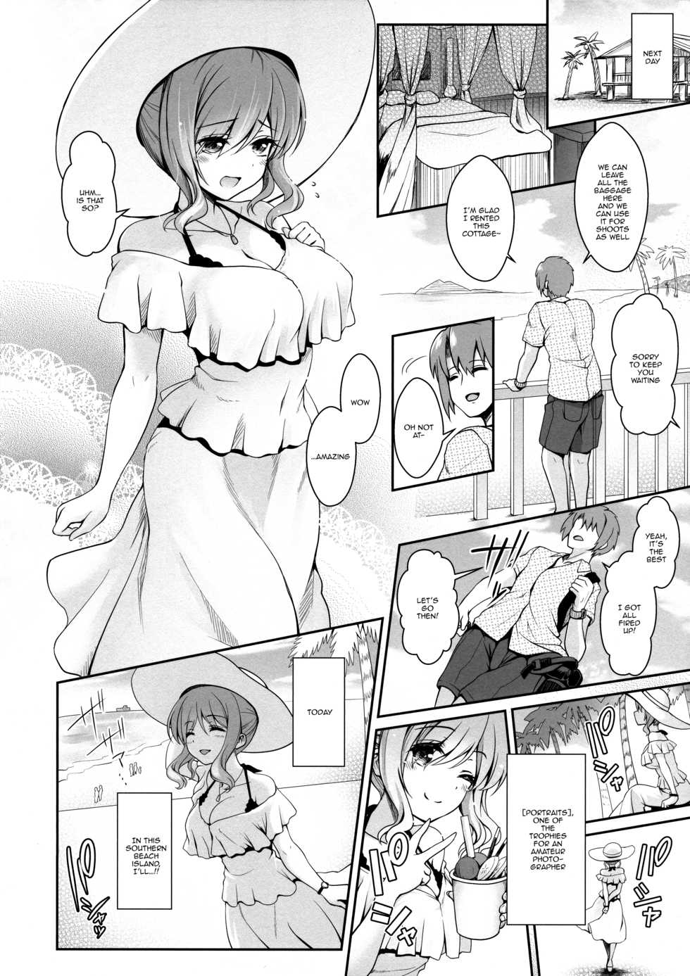 (COMIC1☆13) [SSB (Maririn)] Tennen Kamichichi Shirouto Cosplayer Nangoku Ritou Mizugi Loca Satsuei (Kantai Collection -KanColle-) [English] [Doujins.com] - Page 19