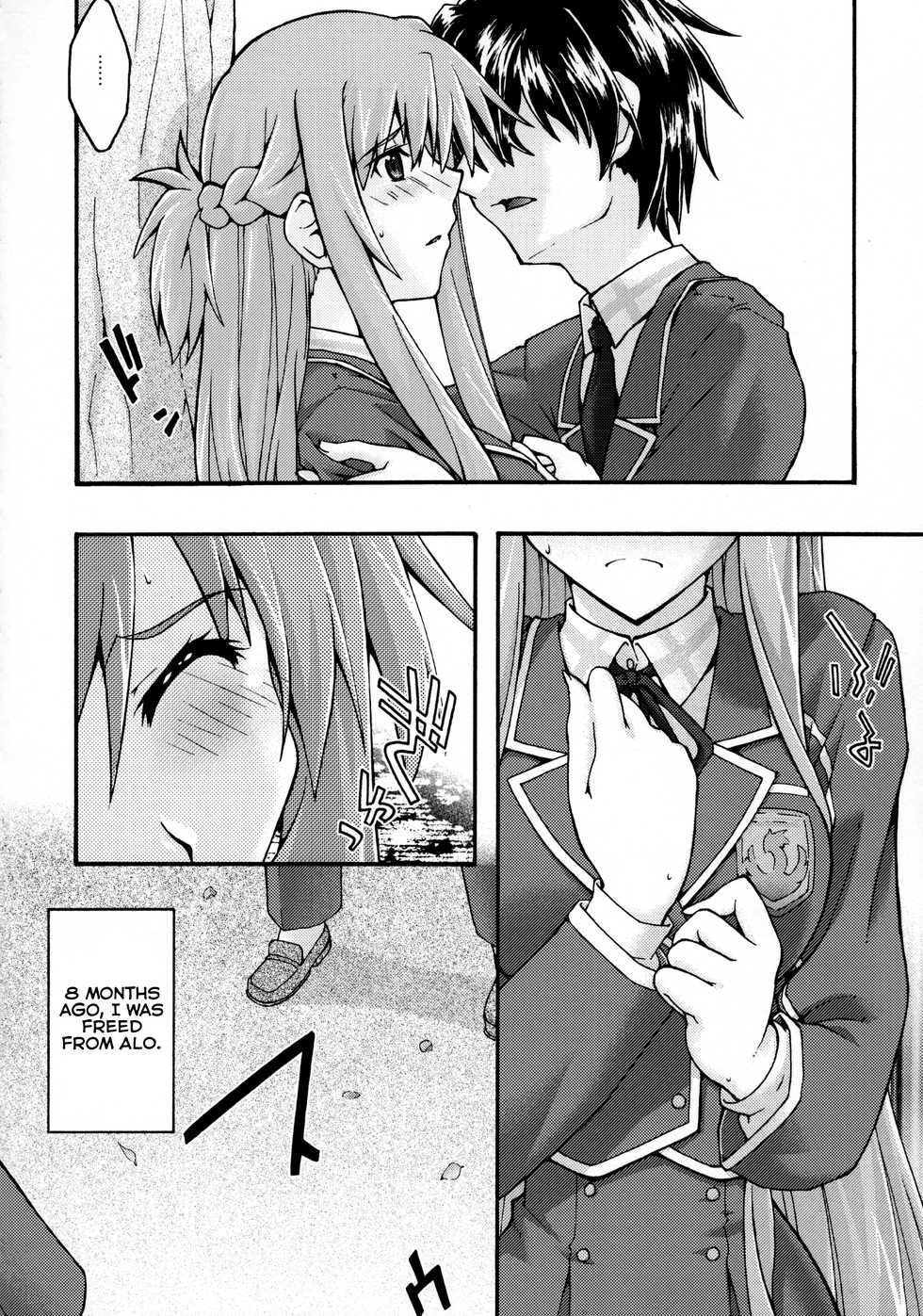 [sandglass (Uyuu Atsuno)] ochiru -asuna2- (Sword Art Online) [English] [Brolen] - Page 5