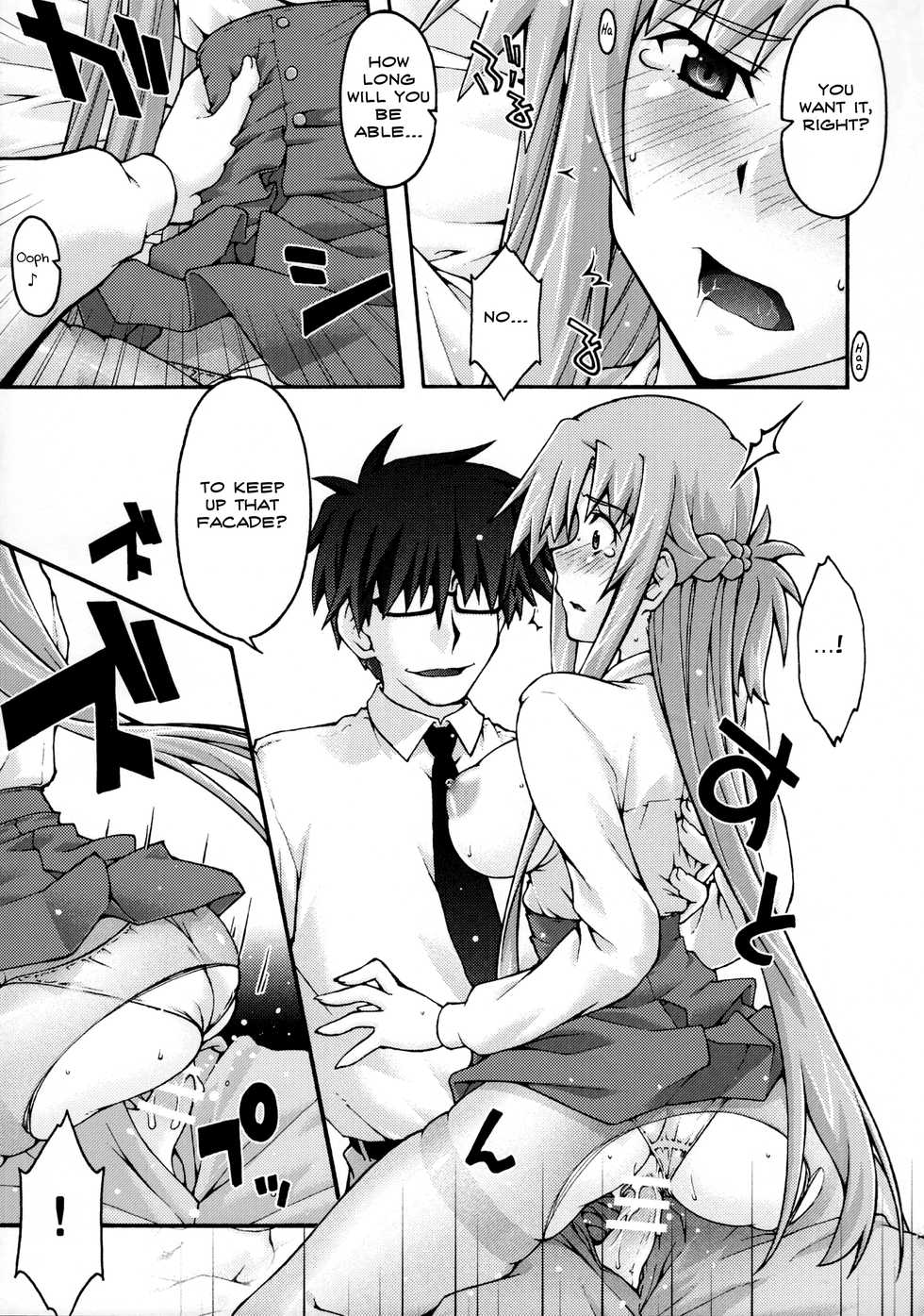 [sandglass (Uyuu Atsuno)] ochiru -asuna2- (Sword Art Online) [English] [Brolen] - Page 34