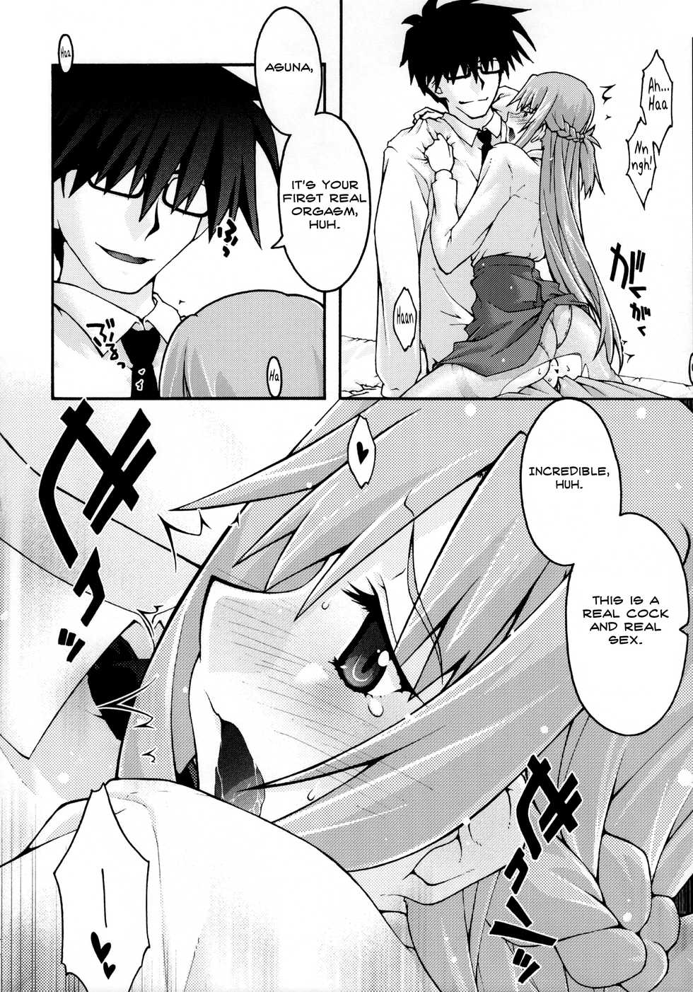 [sandglass (Uyuu Atsuno)] ochiru -asuna2- (Sword Art Online) [English] [Brolen] - Page 37