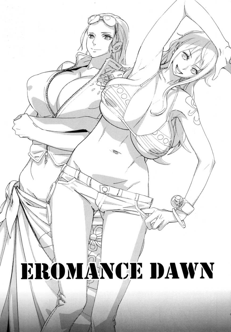 [Abradeli Kami (bobobo)] EROMANCE DAWN (One Piece) [Chinese] [黑条汉化$MR.ntr] [Digital] - Page 2