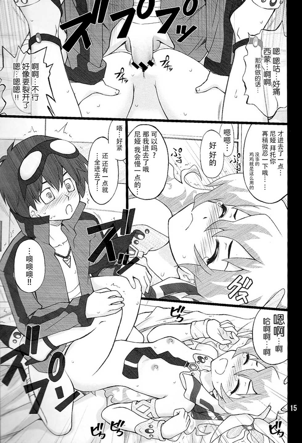 [PURIMOMO (Goyac)] Oikari Nia-chan (Tengen Toppa Gurren Lagann) [Chinese] [脸肿汉化组] - Page 16