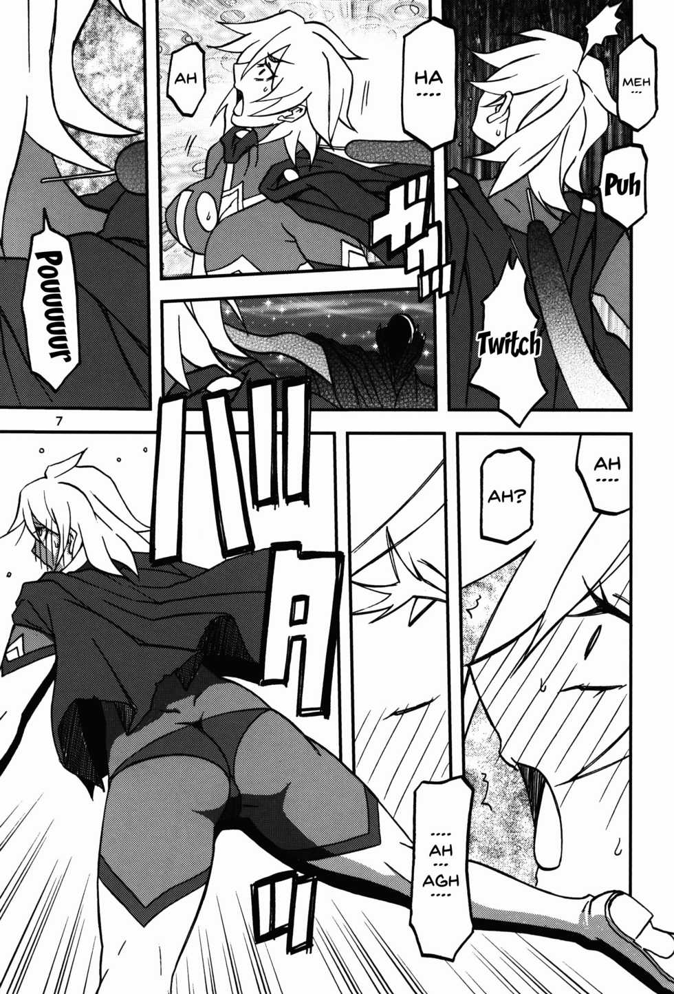 (C94) [Sankaku Apron (Sanbun Kyoden, Umu Rahi)] Delusion E [English] [Doujins.com] - Page 7