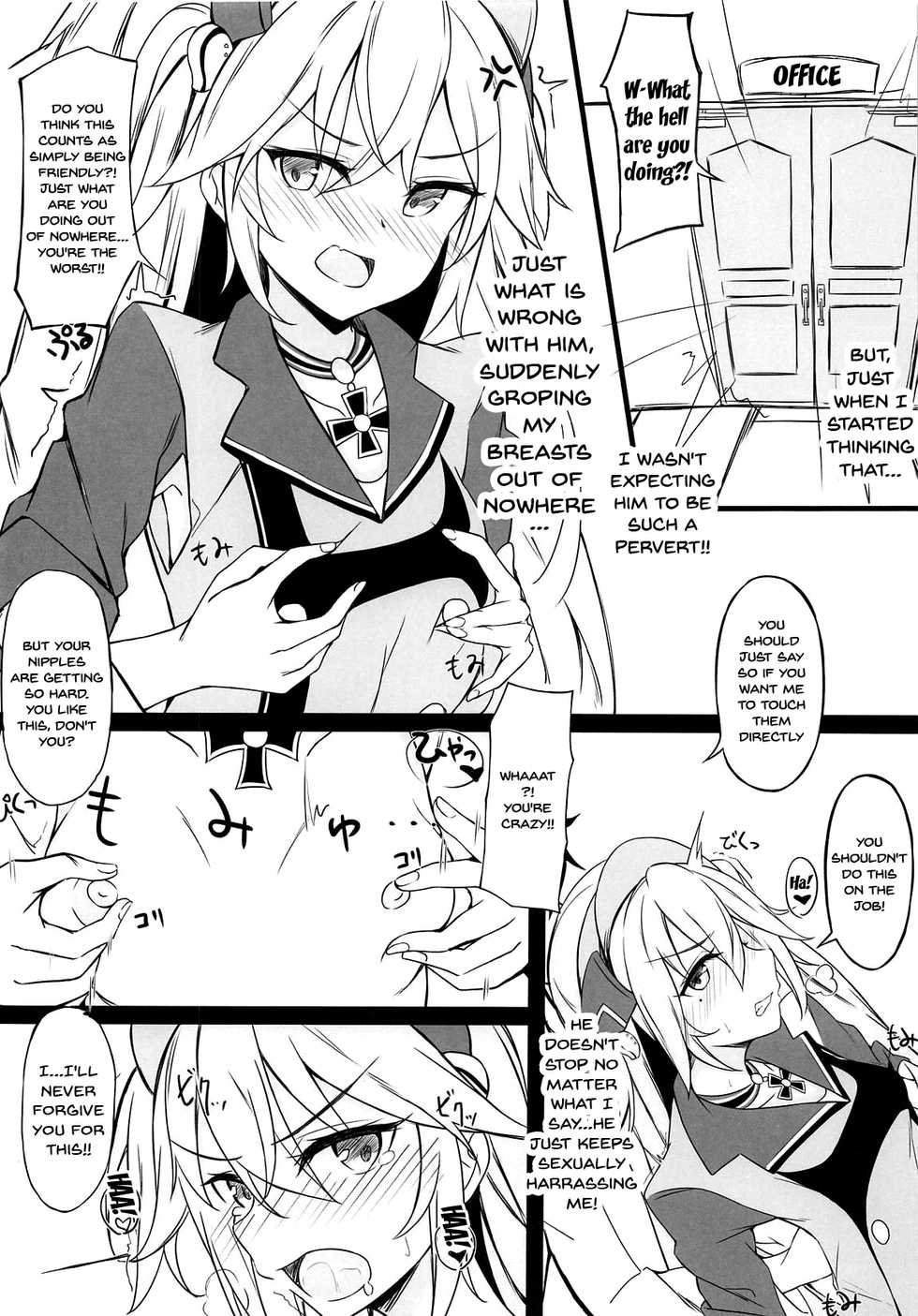 (COMIC1☆14) [Toratepotto (Tetora)] Hipper to H ga Shitai (Azur Lane) [English] [Doujins.com] - Page 3