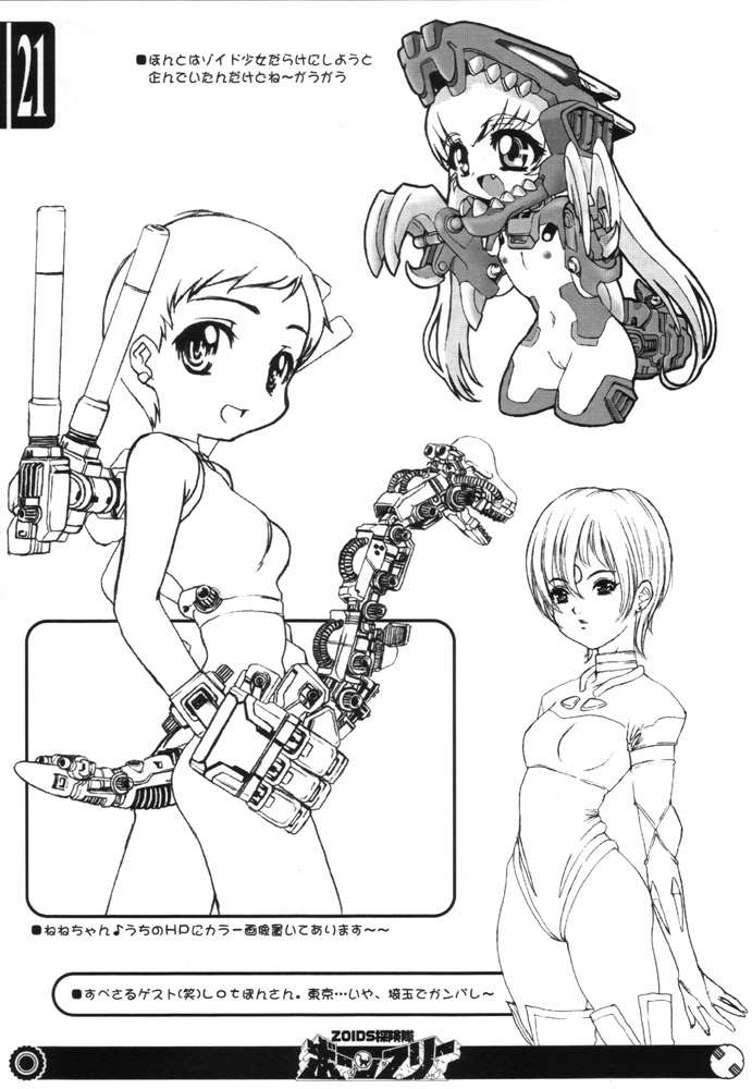 (Mimiket 3) [OVACAS (Hirokawa Kouichirou)] Zoids Tanekentai Born Free (ZOIDS) - Page 20